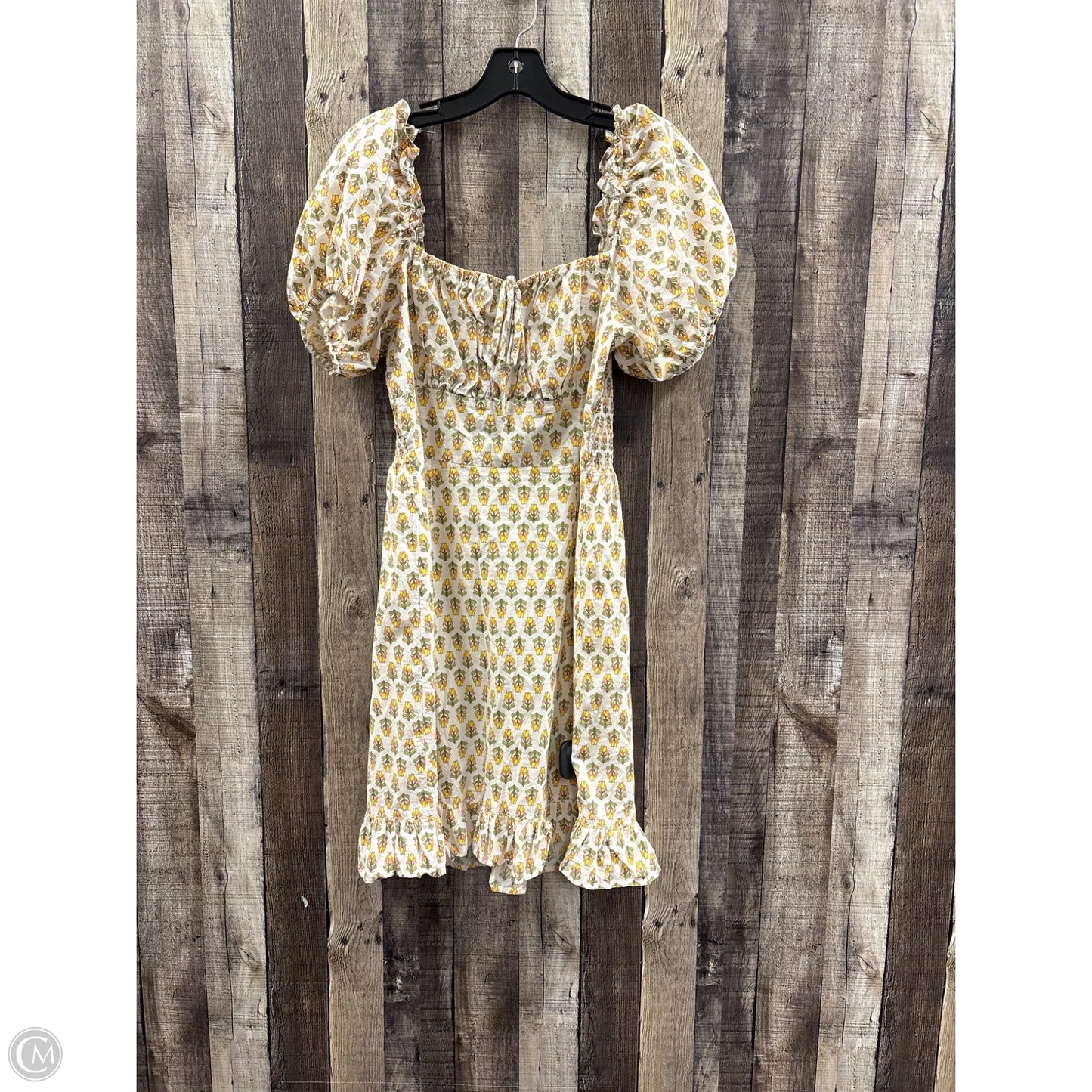 Dress Casual Short By Cme In Floral Print, Size: L