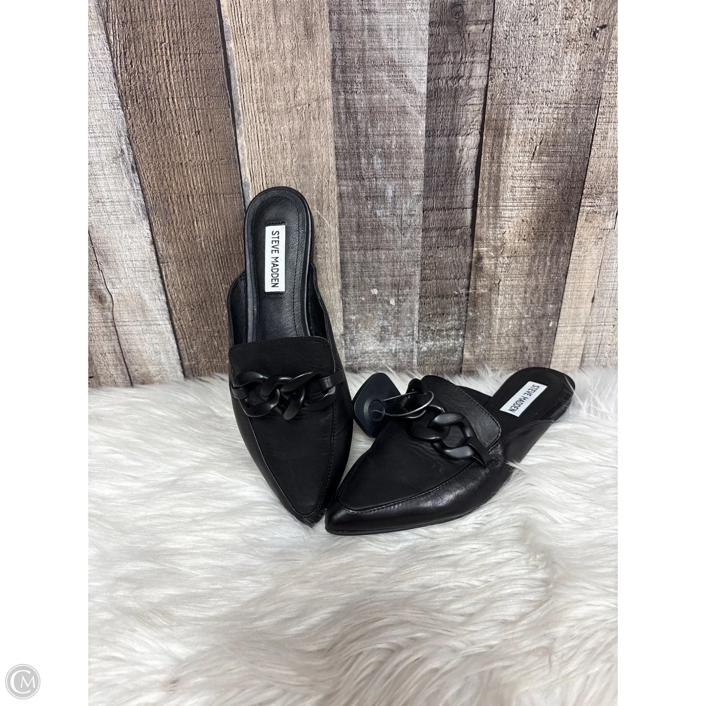 Shoes Flats By Steve Madden In Black, Size: 8