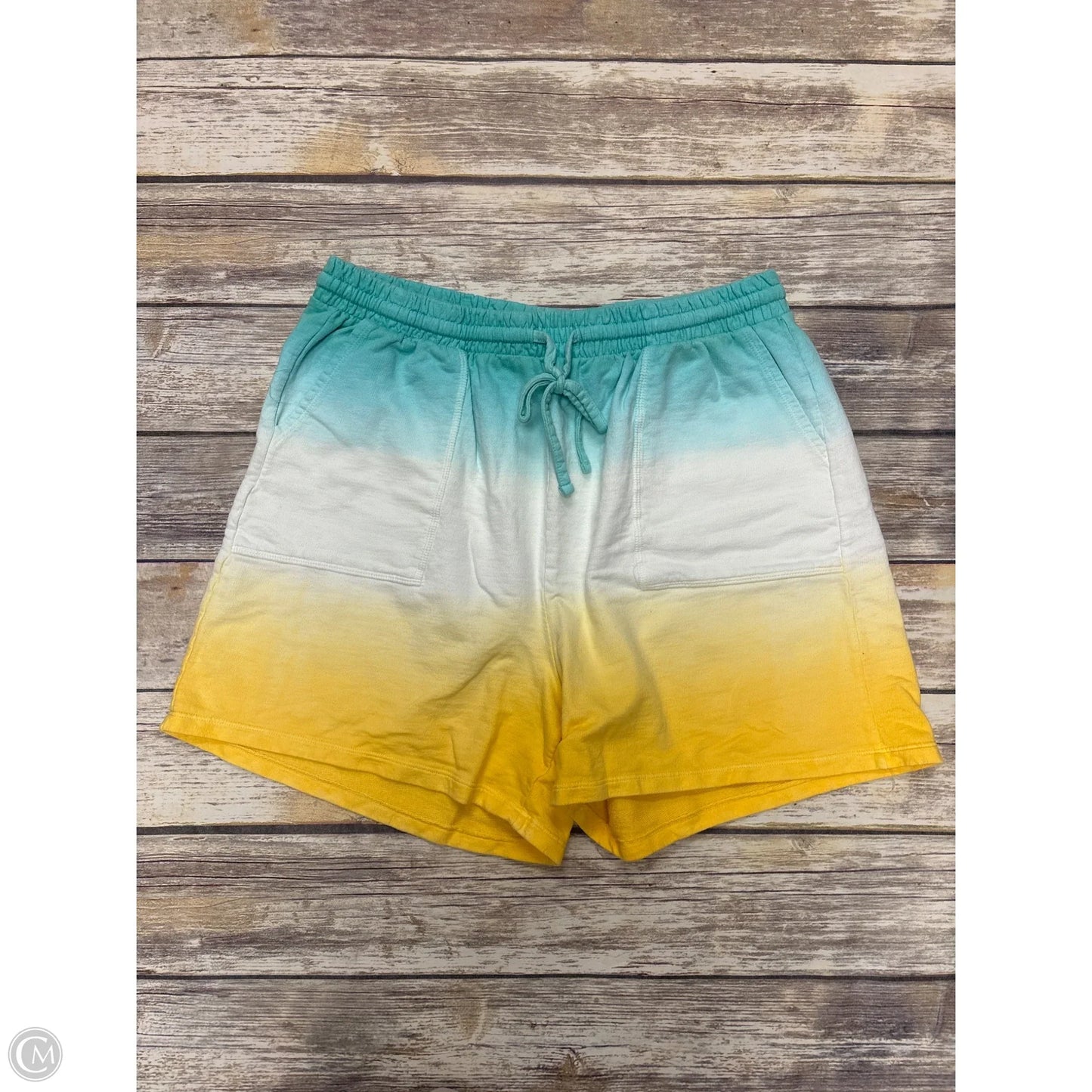Shorts By Zenana In Tie Dye Print, Size: 1x