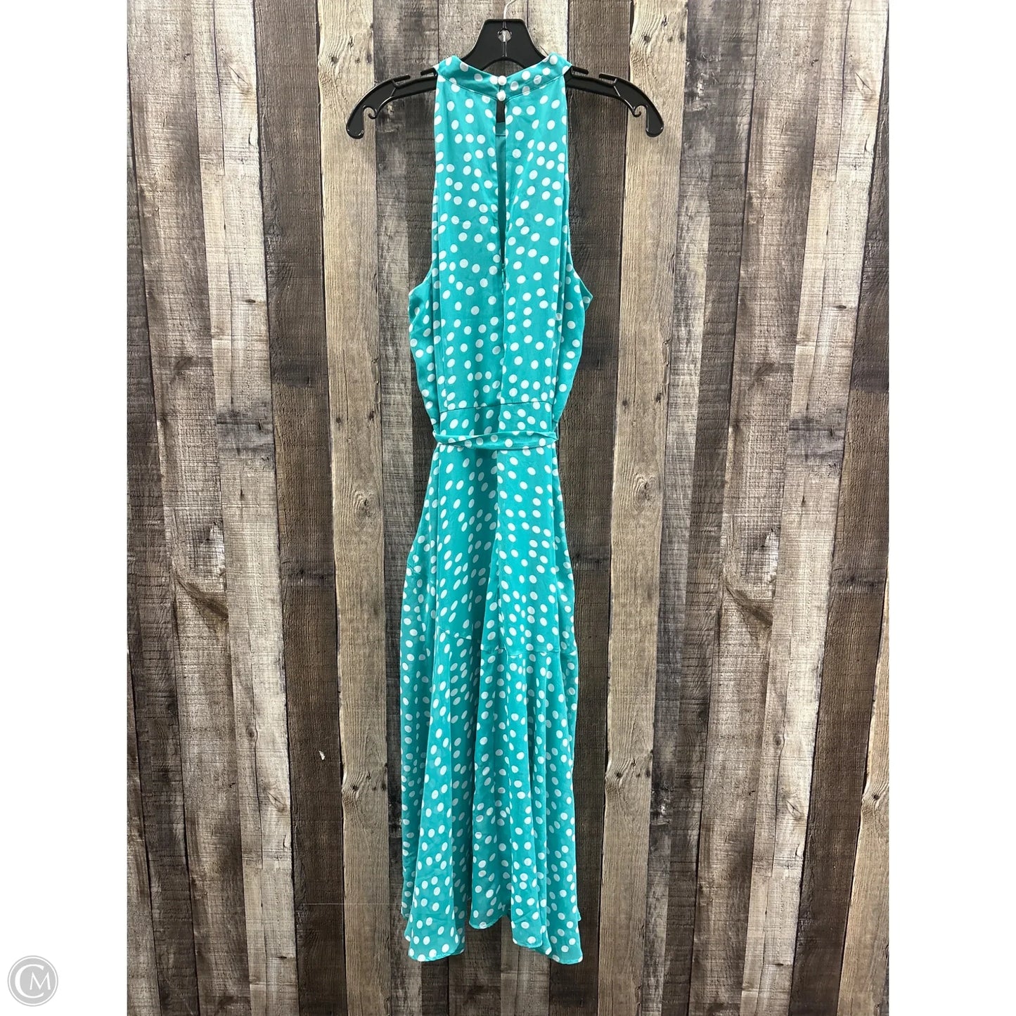 Dress Casual Maxi By Sandra Darren In Polkadot Pattern, Size: L