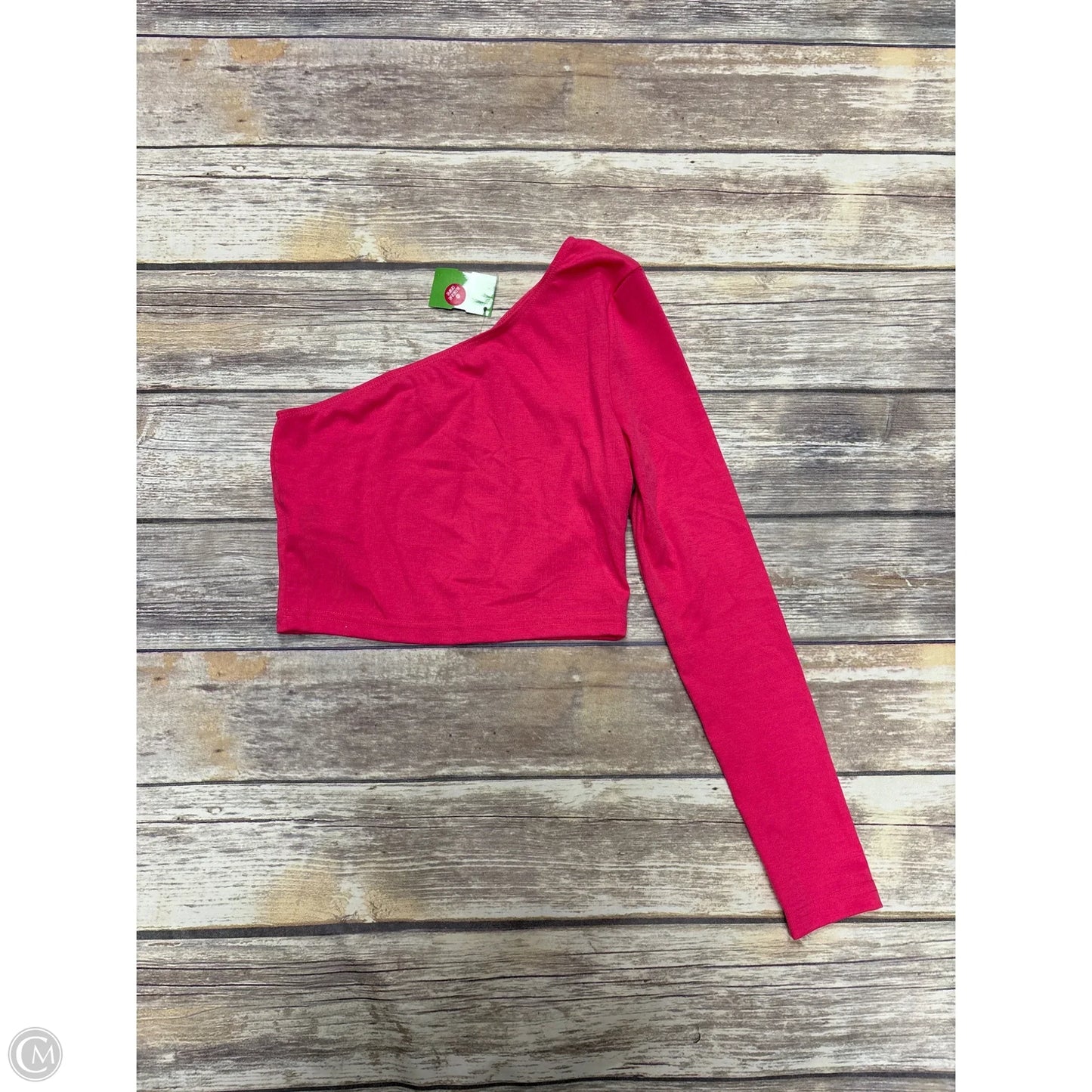 Top Long Sleeve By Shein In Pink, Size: S