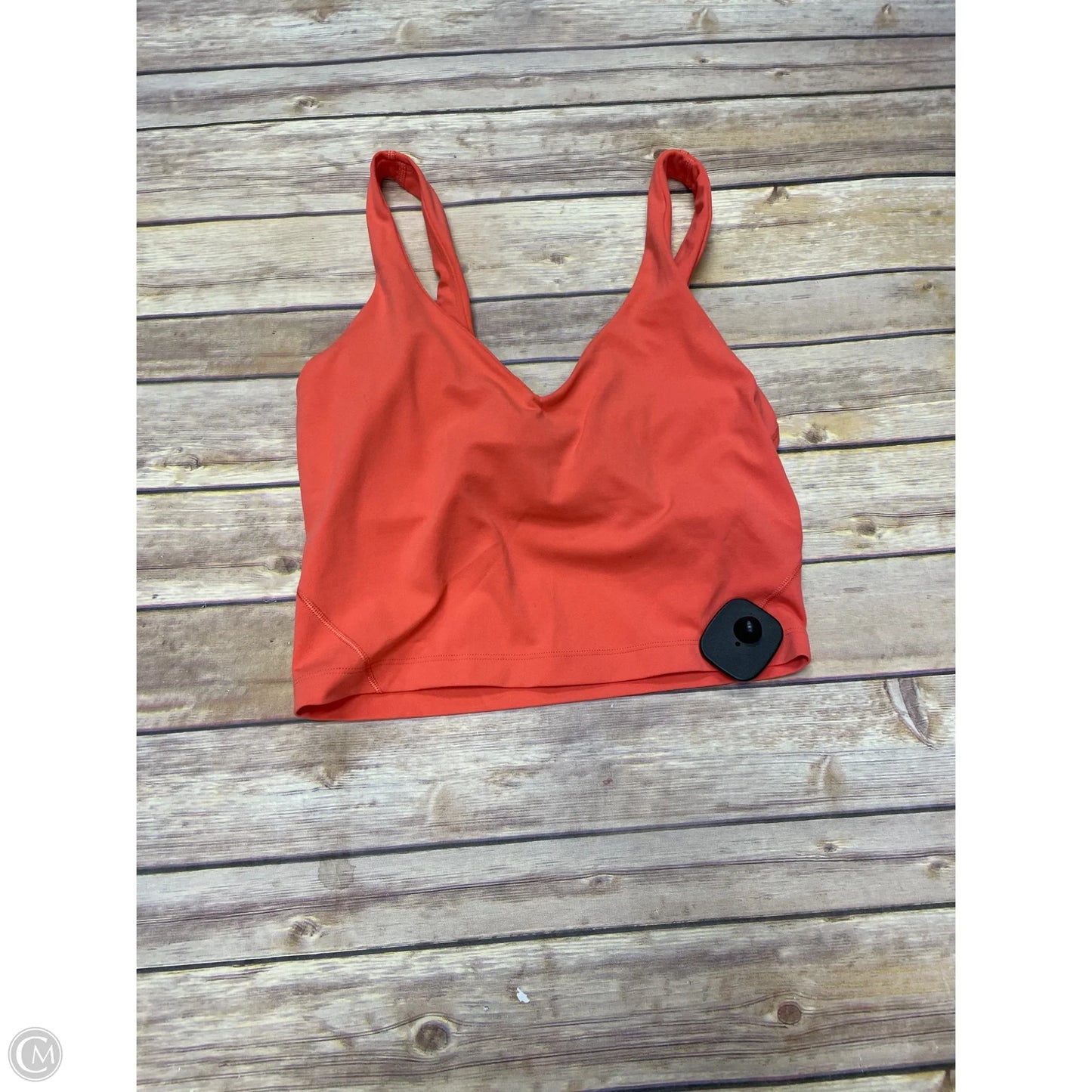 Athletic Bra By Lululemon In Orange, Size: 4
