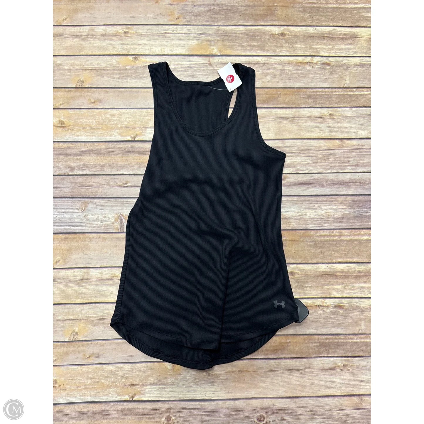 Athletic Tank Top By Adidas In Black, Size: S