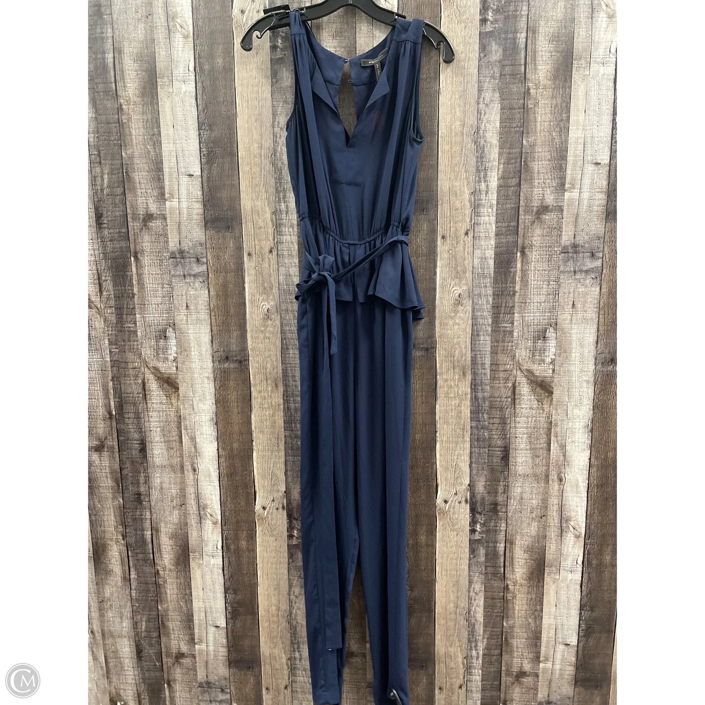 Jumpsuit By Bcbgmaxazria In Navy, Size: S