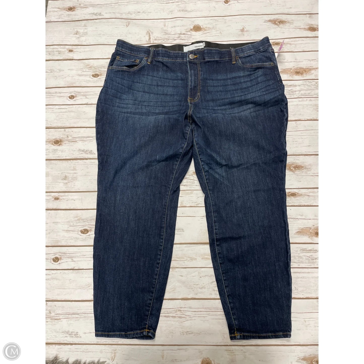 Jeans Straight By Sonoma In Blue Denim, Size: 24