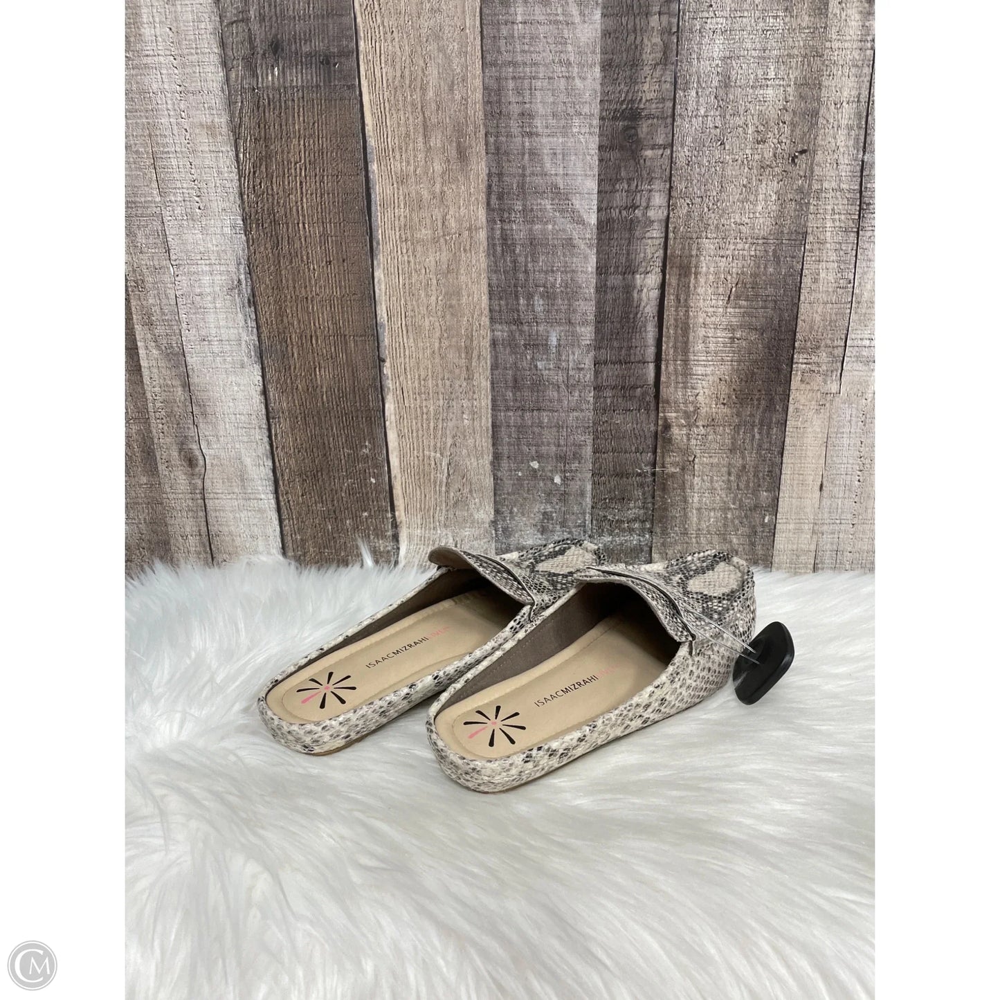 Shoes Flats By Isaac Mizrahi Live Qvc In Snakeskin Print, Size: 6.5