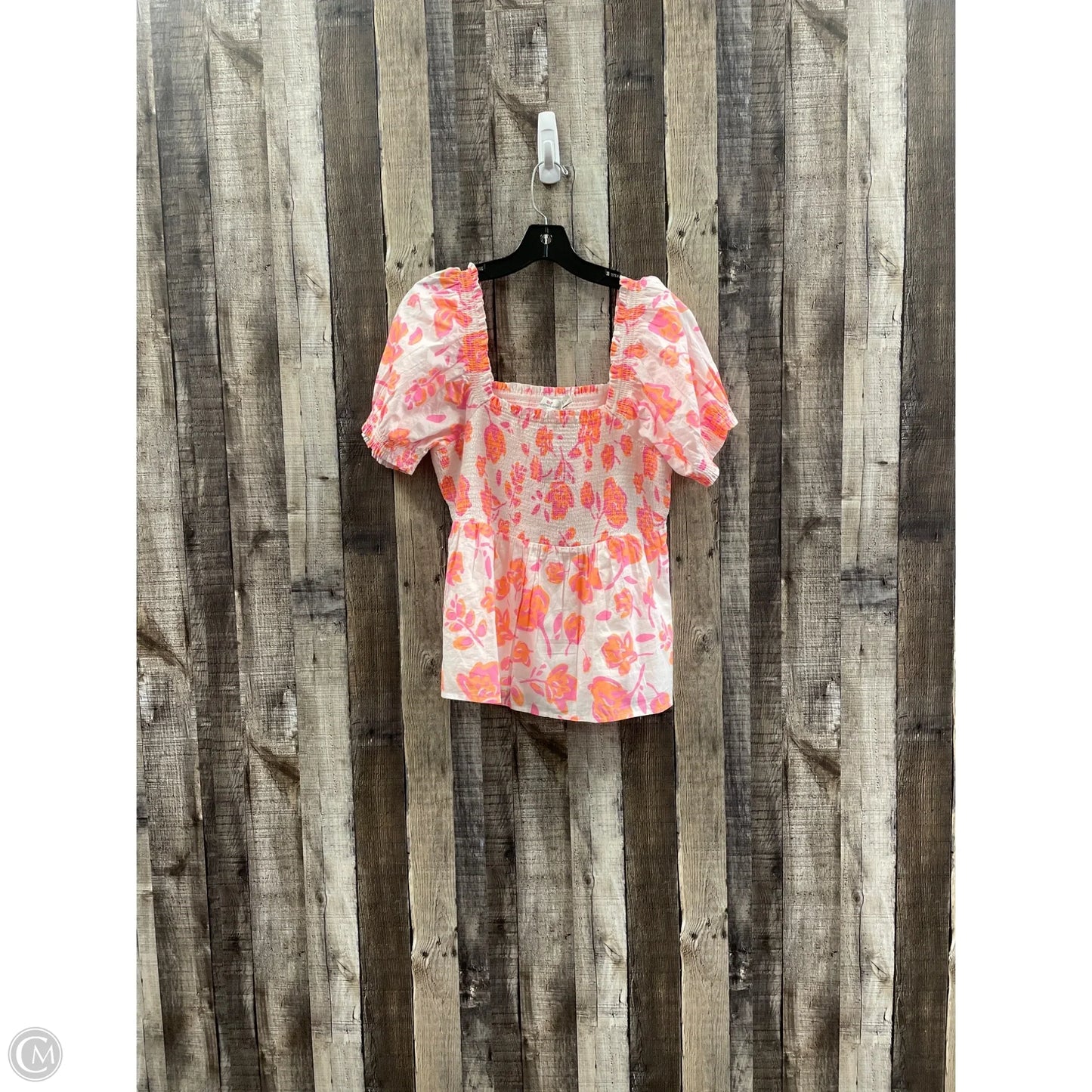 Top Short Sleeve By Vineyard Vines In Multi-colored, Size: L