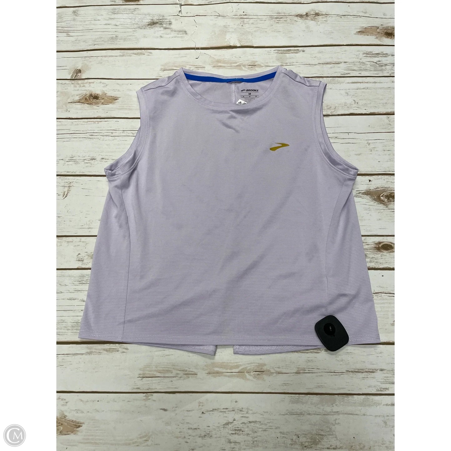 Athletic Tank Top By Brooks In Purple, Size: M