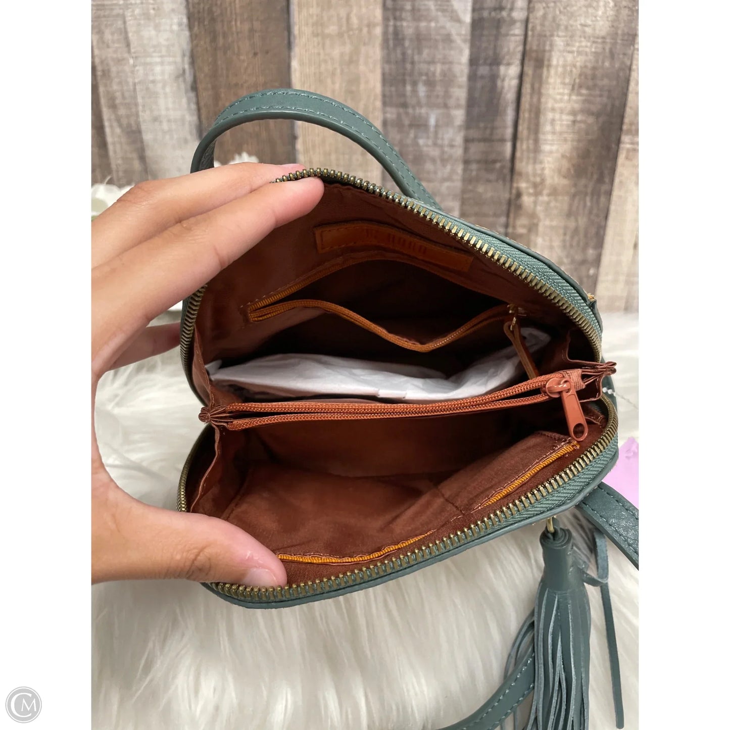 Crossbody Leather By Hobo Intl, Size: Medium