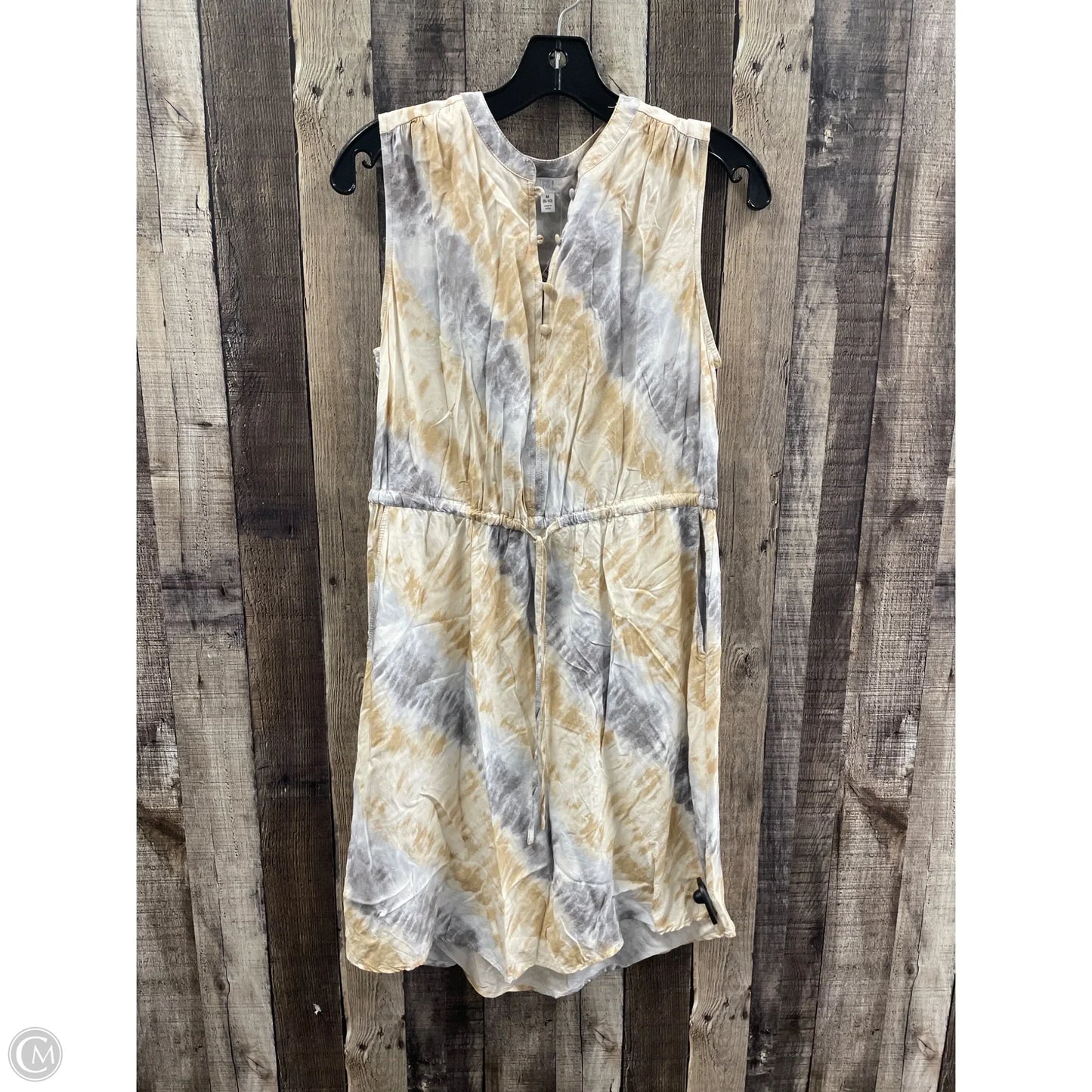 Dress Casual Short By Time And Tru In Tie Dye Print, Size: M