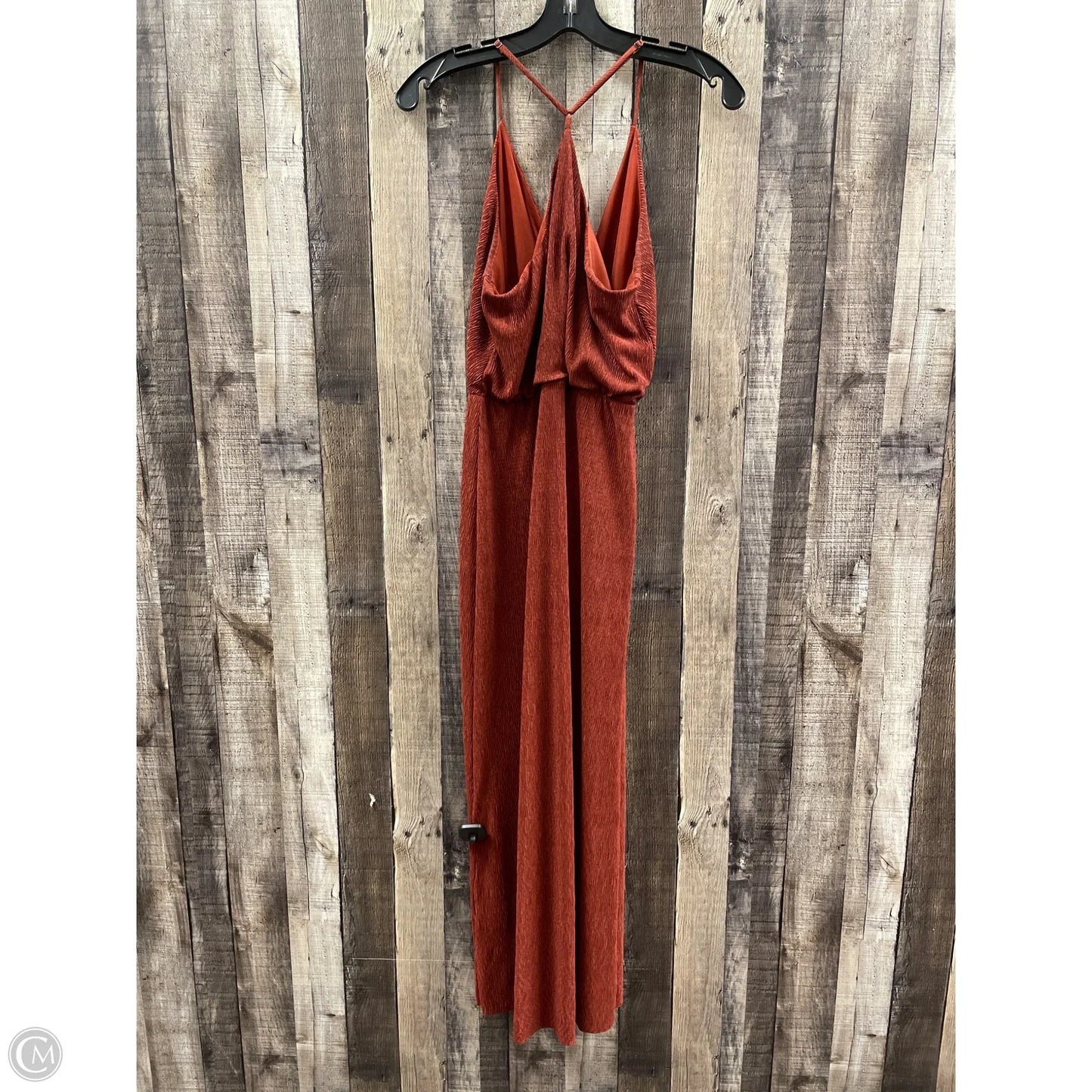 Dress Casual Midi By Lush In Brown, Size: M