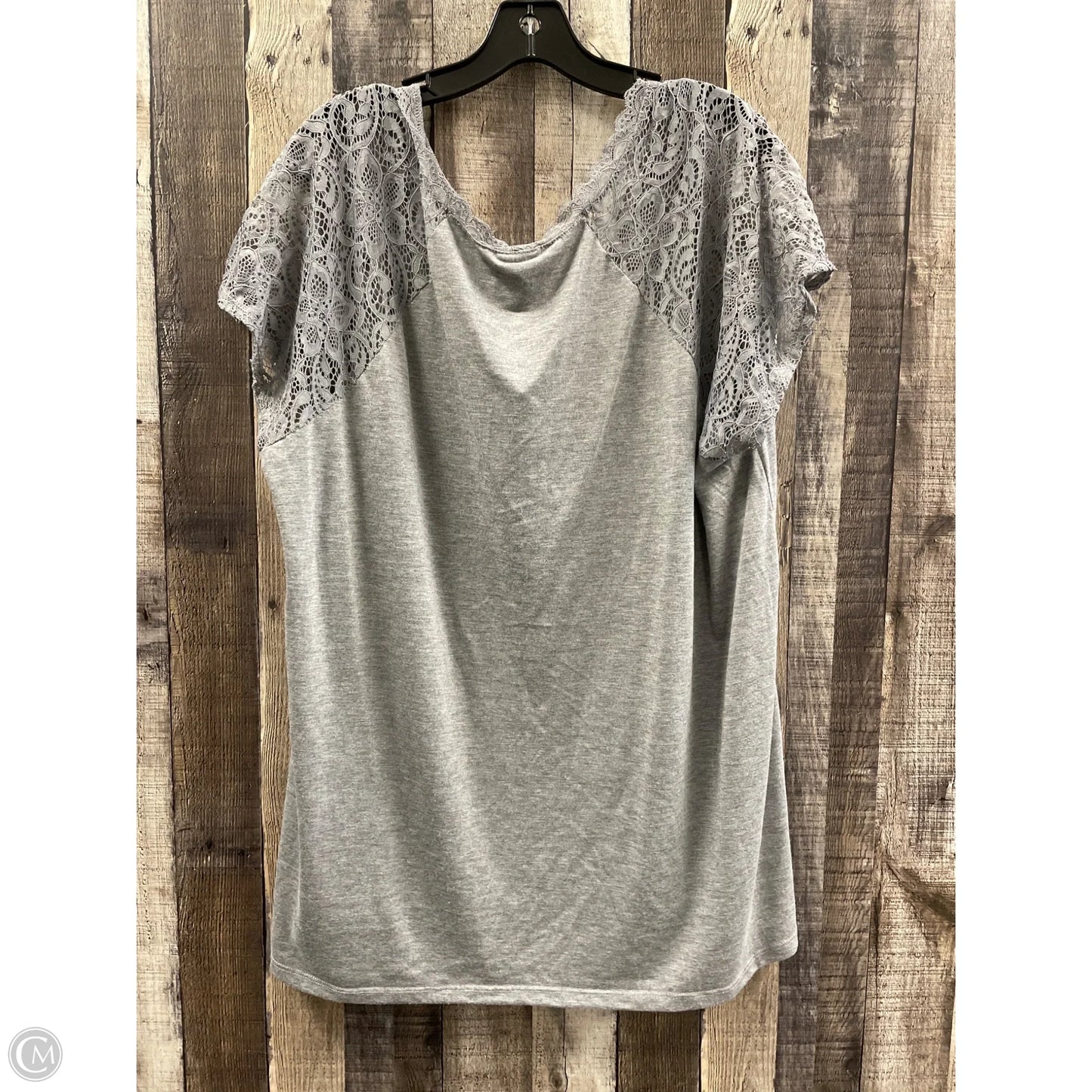 Top Sleeveless By Torrid In Grey, Size: 4
