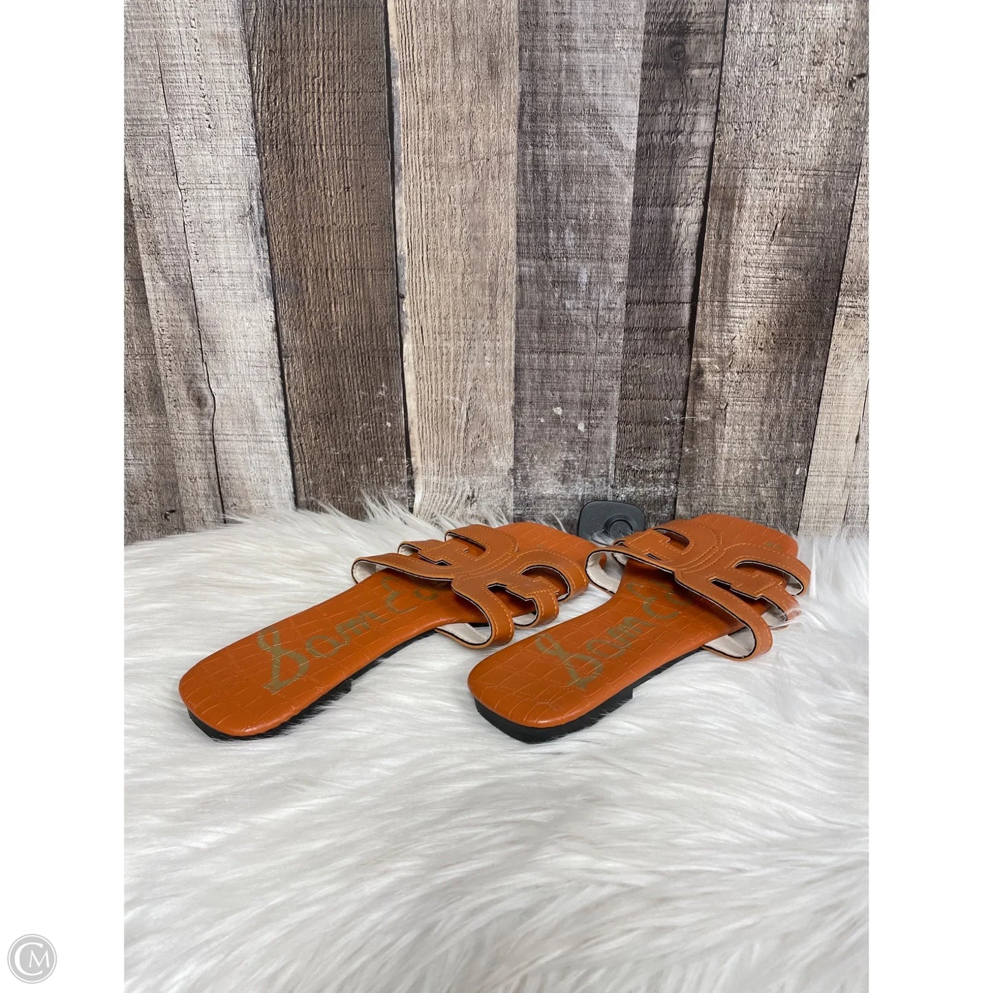 Sandals Flats By Sam Edelman In Brown, Size: 8