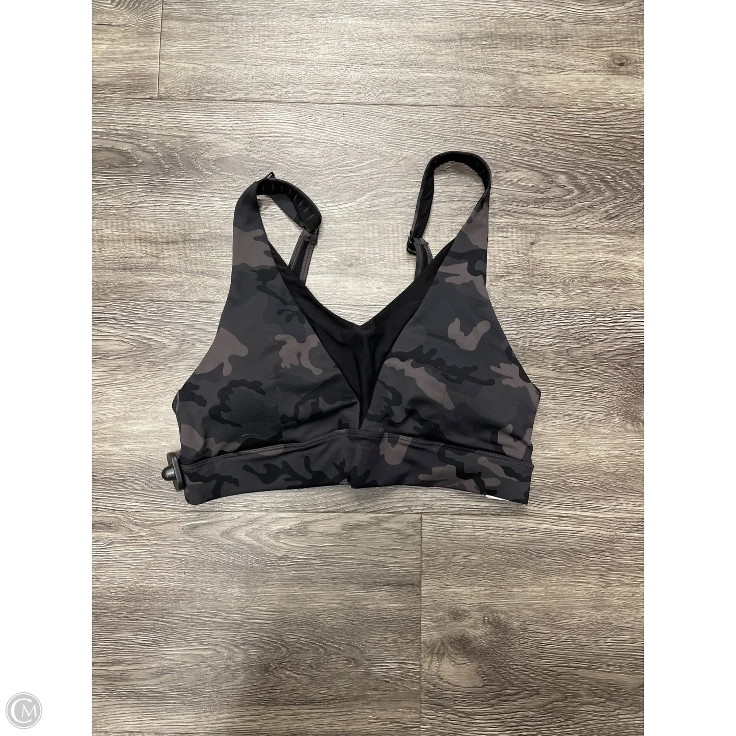 Athletic Bra By Zyia In Camouflage Print, Size: Xl