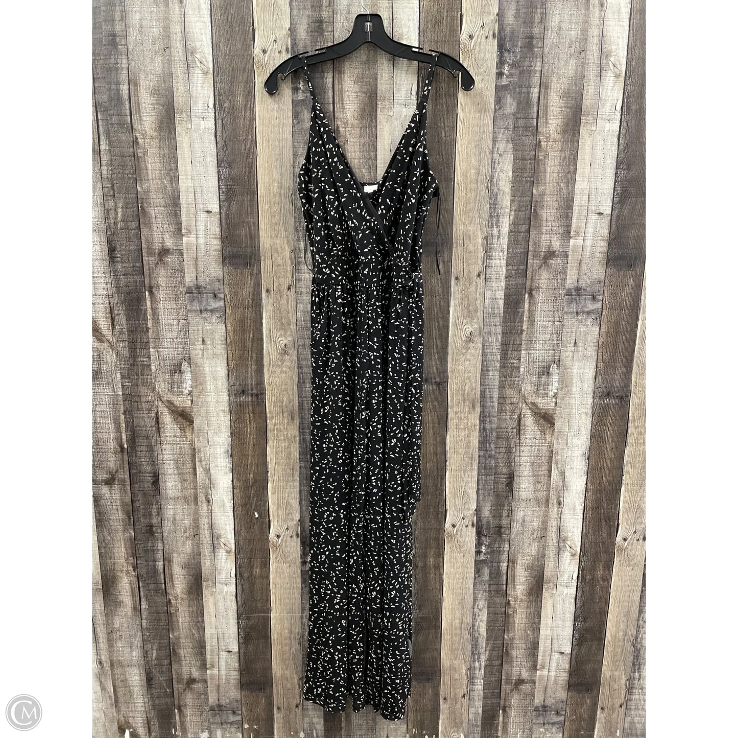 Jumpsuit By Kaileigh In Black & Cream, Size: S
