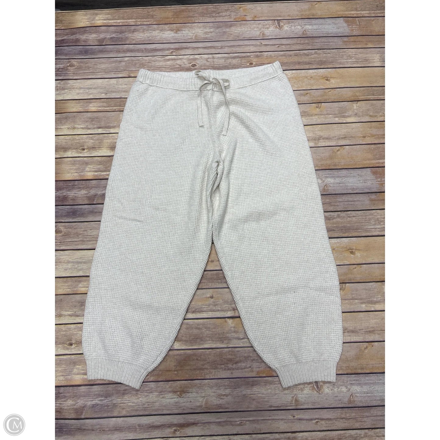 Pants Lounge By Aerie In Cream, Size: Xl
