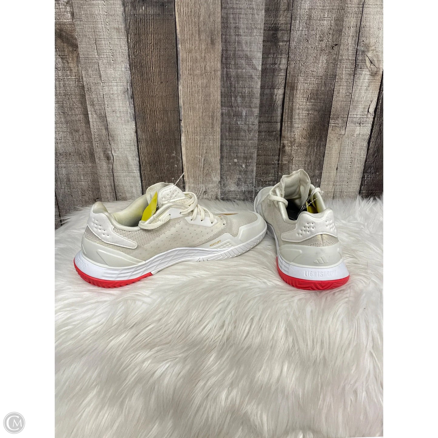 Shoes Athletic By Adidas In White, Size: 8.5