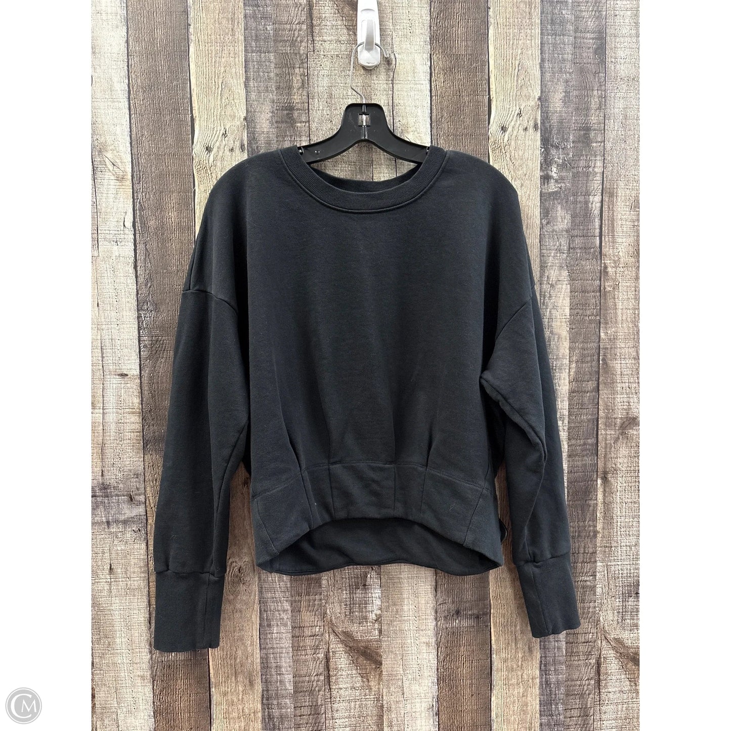 Sweatshirt Crewneck By Evereve In Black, Size: M