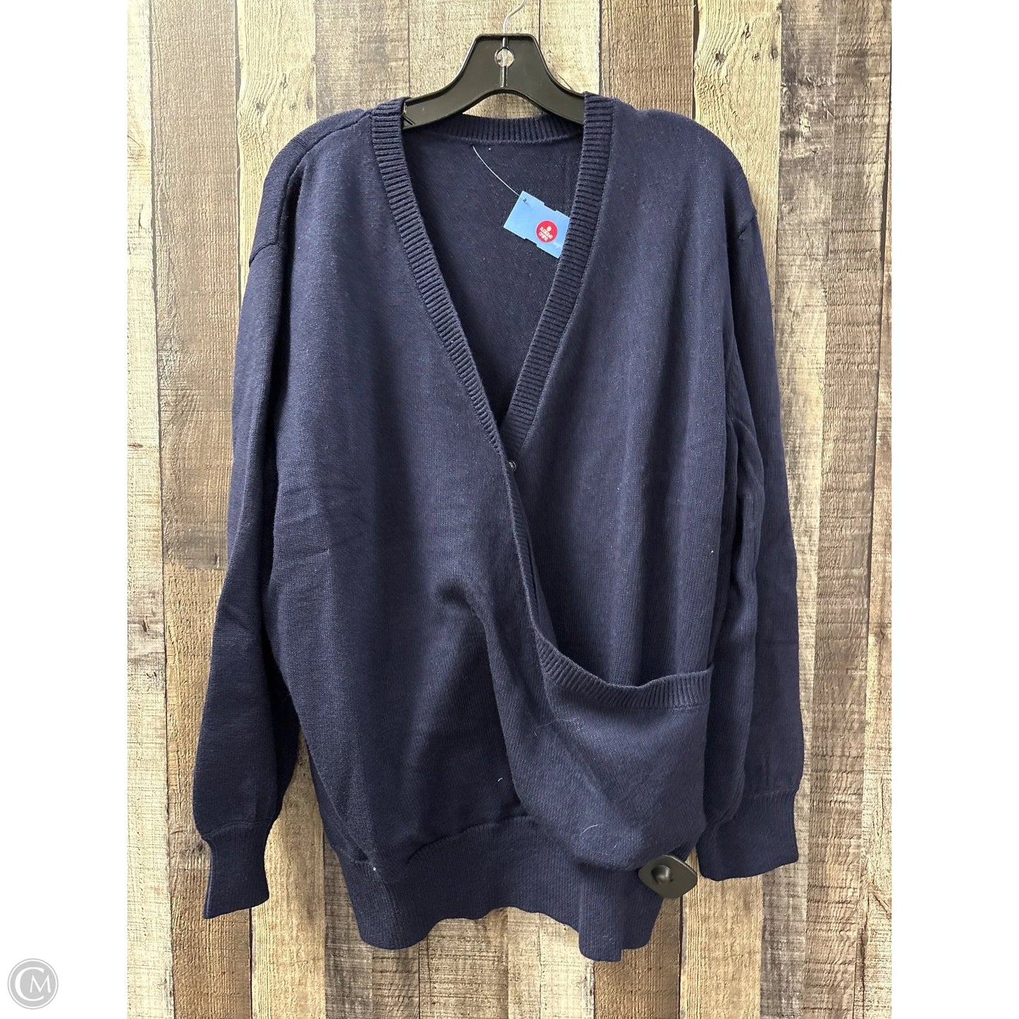 Sweater By Cmf In Navy, Size: 2x