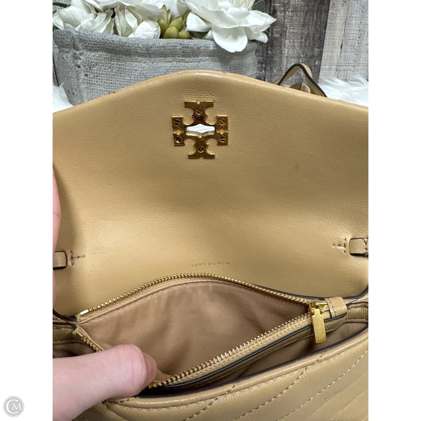 Crossbody Designer By Tory Burch, Size: Small