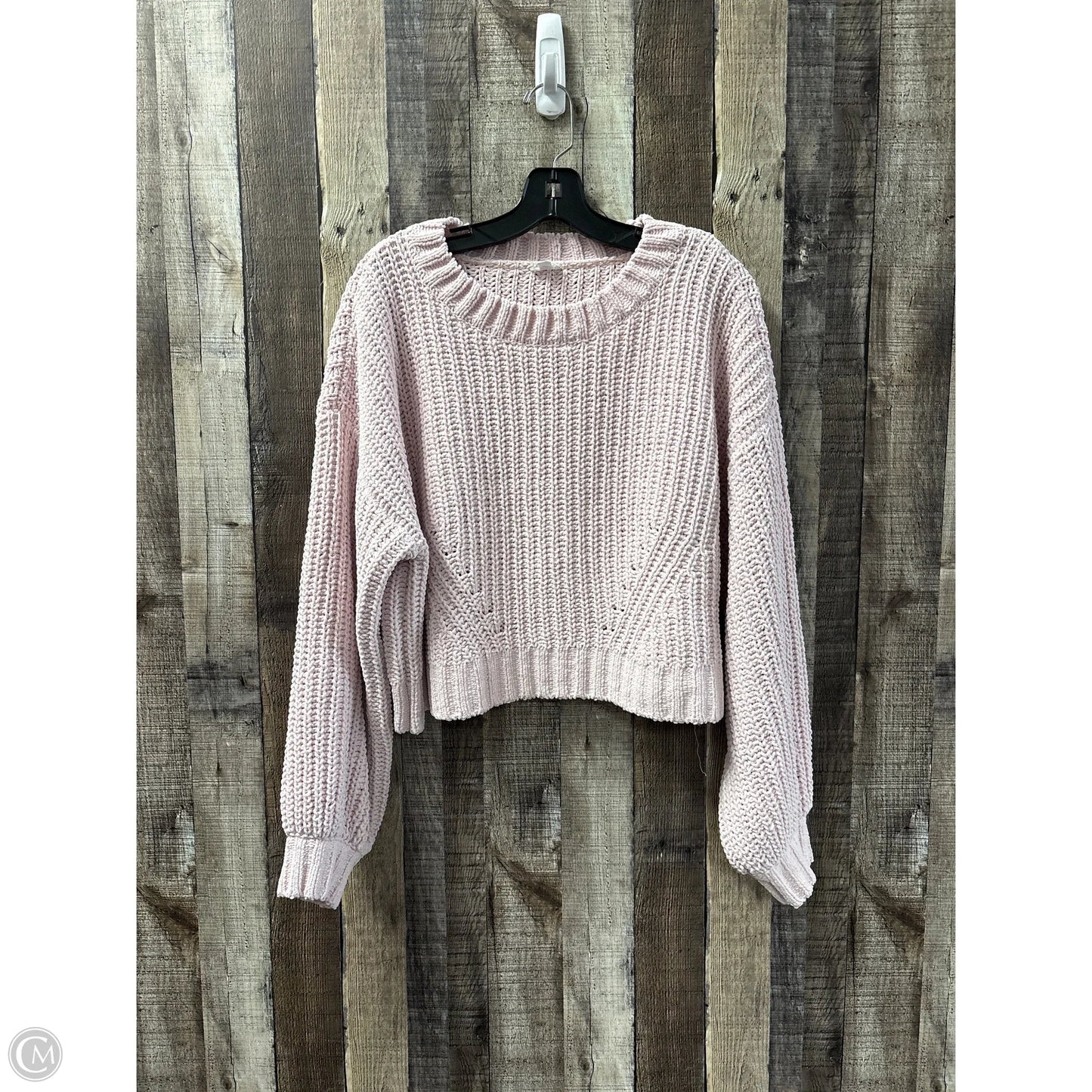 Sweater By Garage In Pink, Size: L