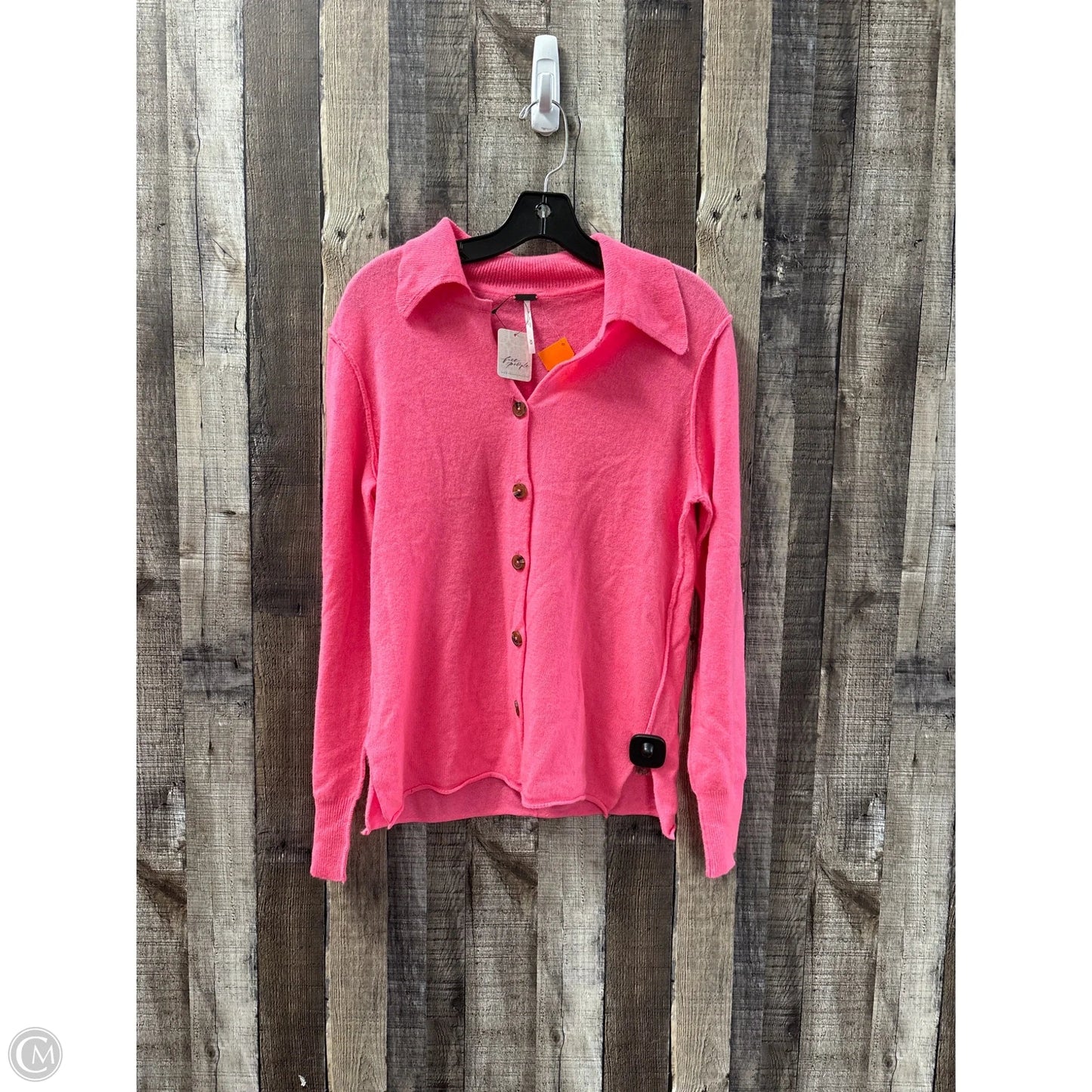 Cardigan By Free People In Pink, Size: M