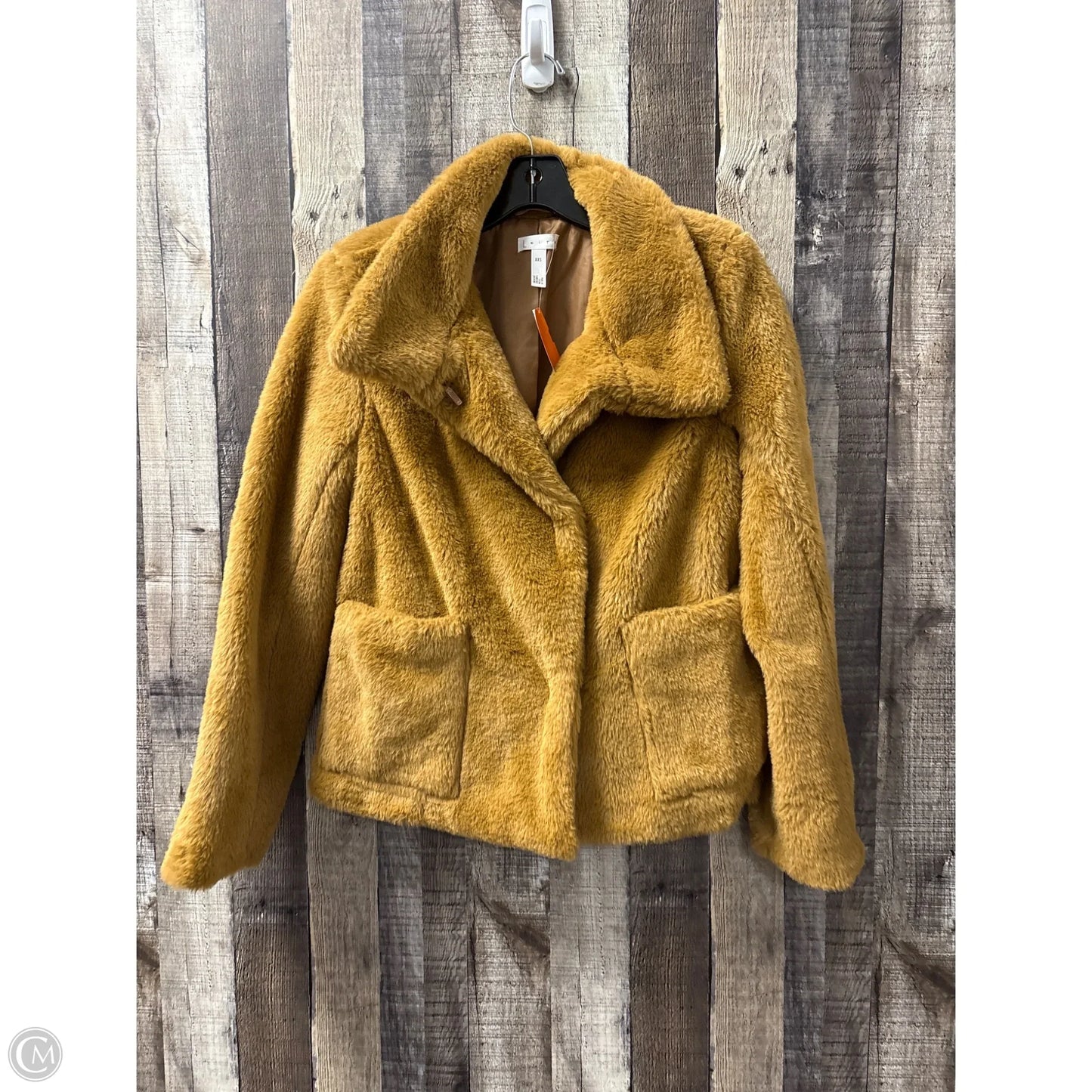 Jacket Faux Fur & Sherpa By Leith In Brown, Size: Xxs