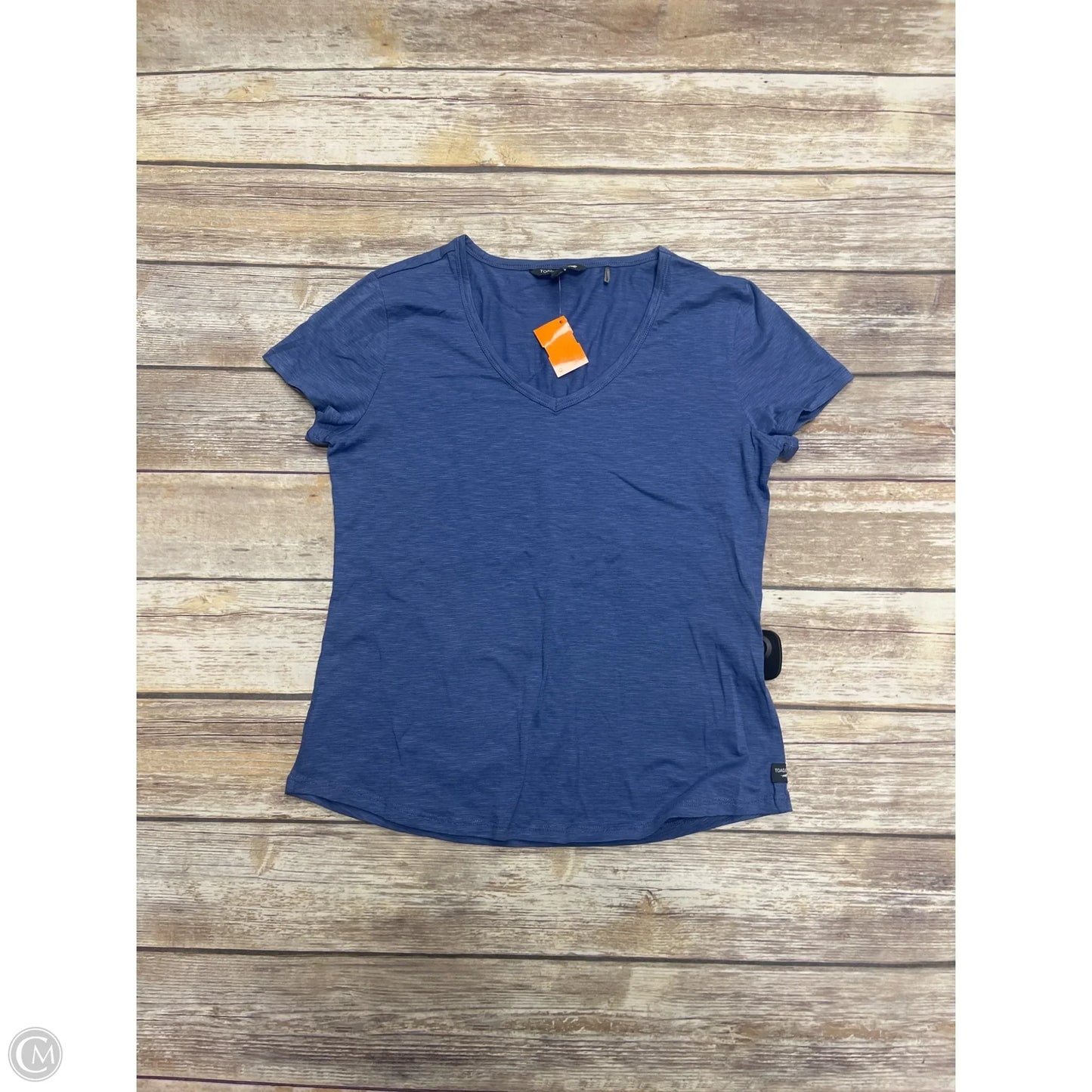 Top Short Sleeve By Toad & Co In Blue, Size: S