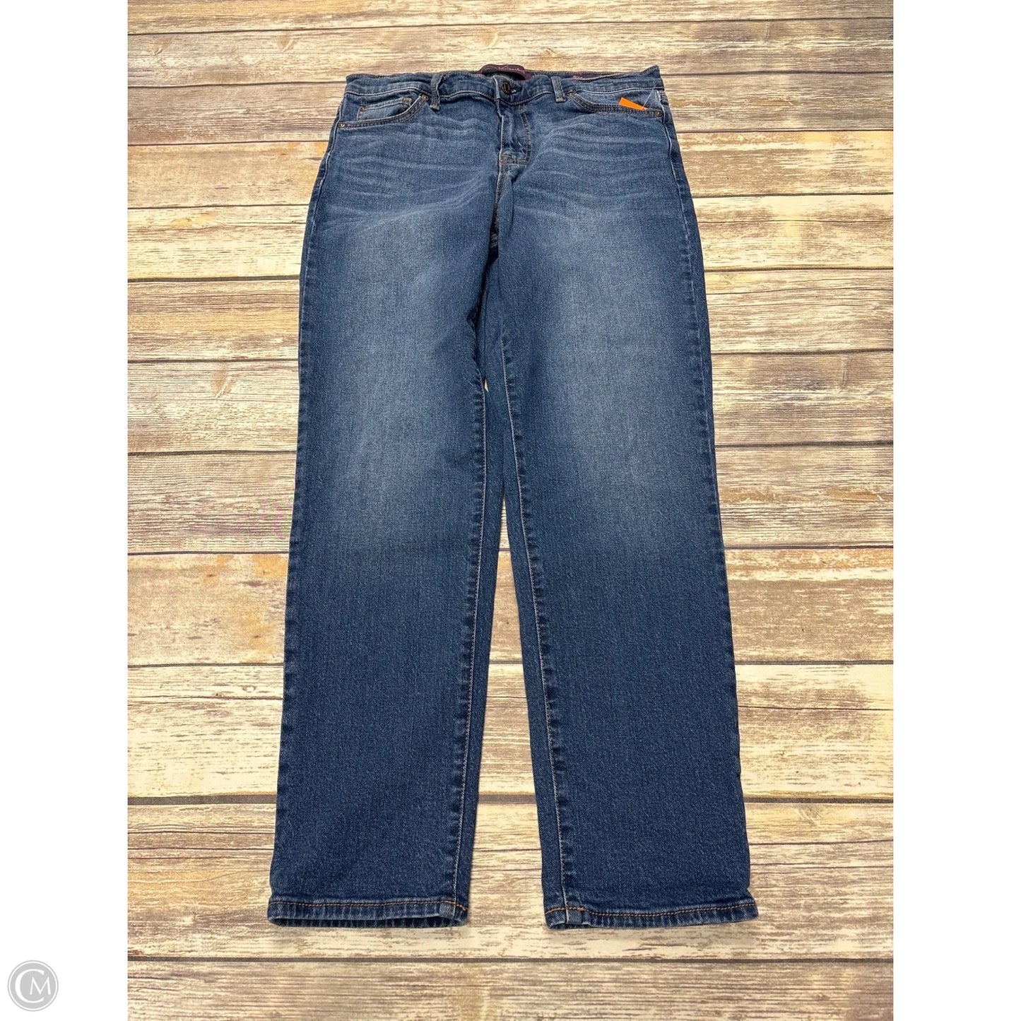 Jeans Boyfriend By Gloria Vanderbilt In Blue Denim, Size: 8