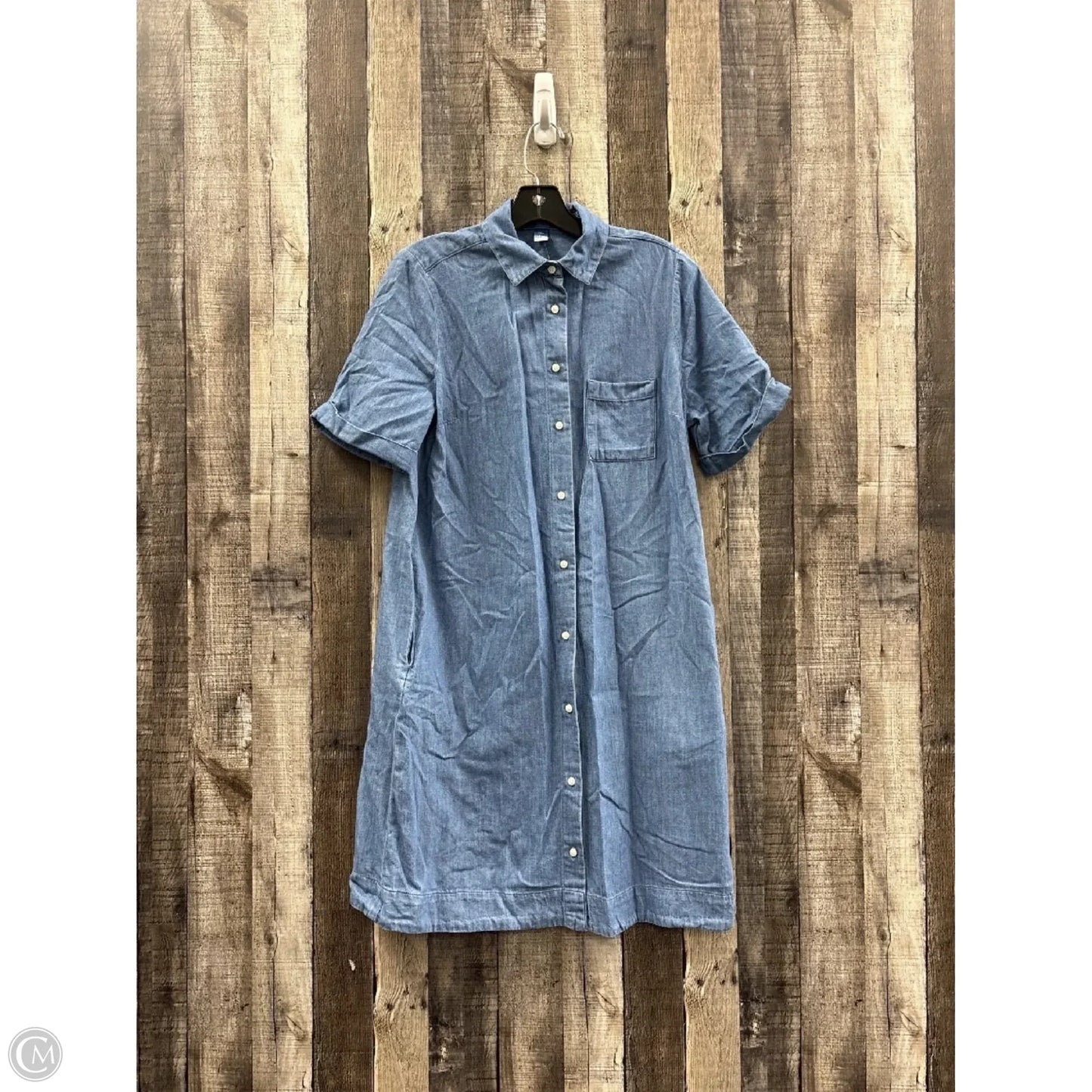 Dress Casual Short By Old Navy In Blue, Size: S