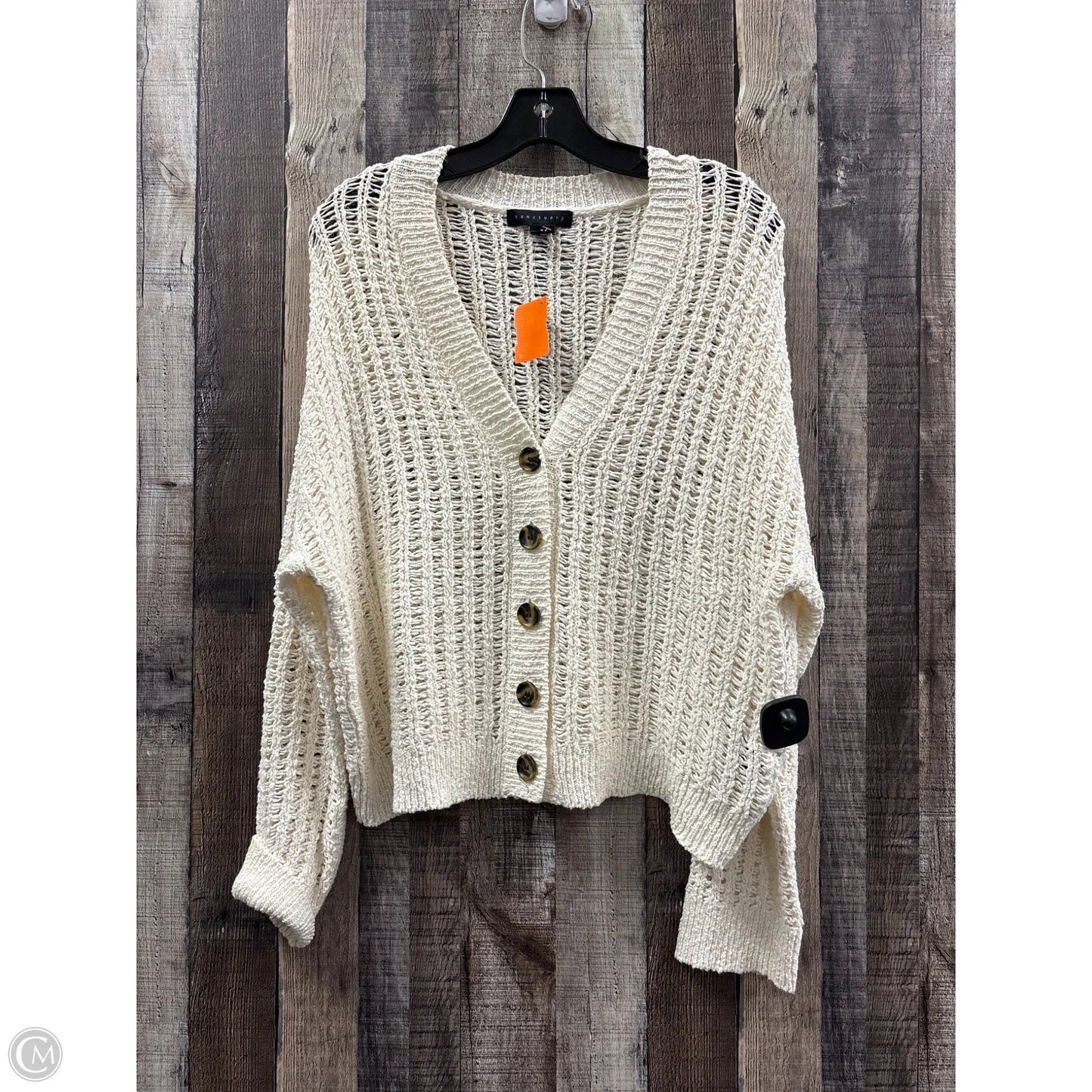 Sweater Cardigan By Sanctuary In Cream, Size: S