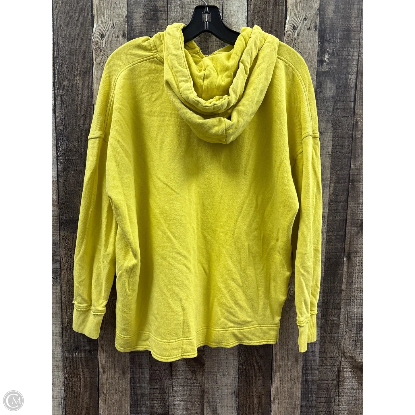 Sweatshirt Hoodie By Aerie In Yellow, Size: S