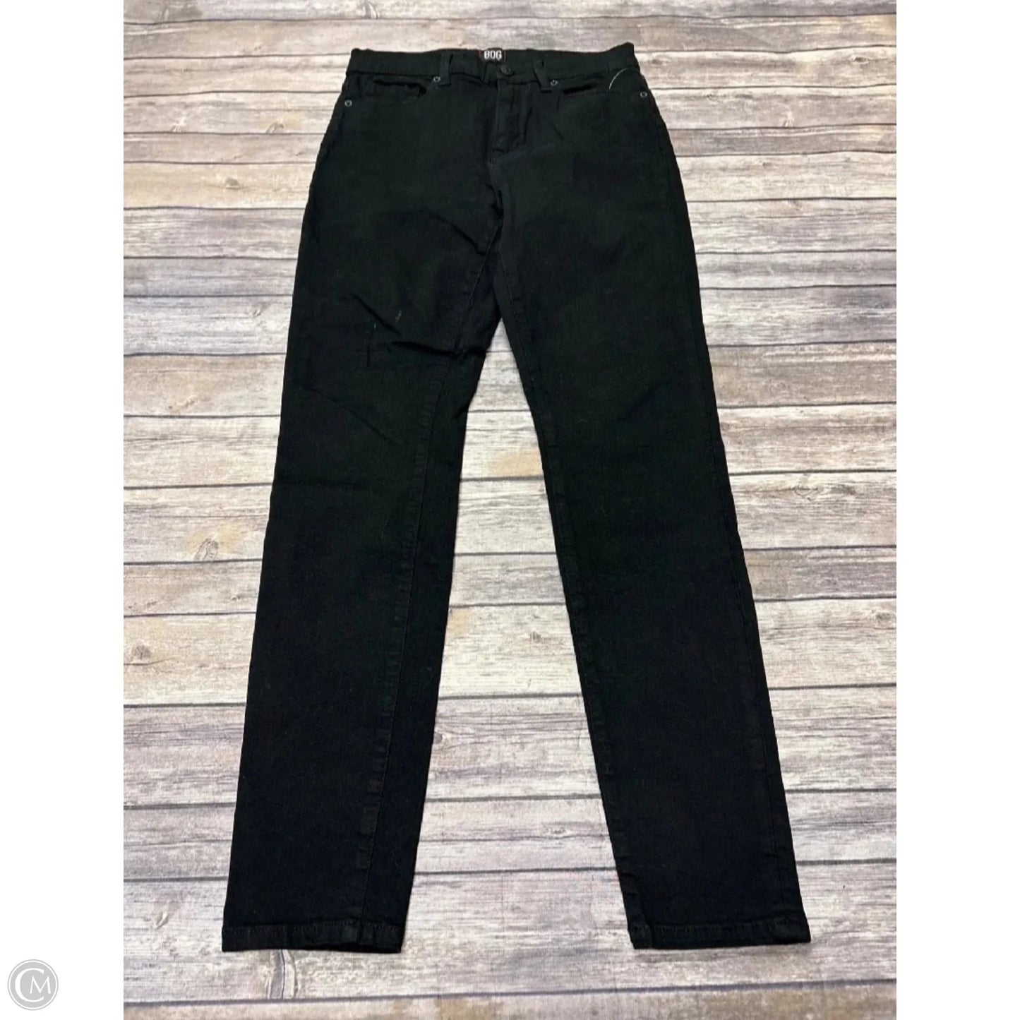 Jeans Skinny By Bdg In Black Denim, Size: 6