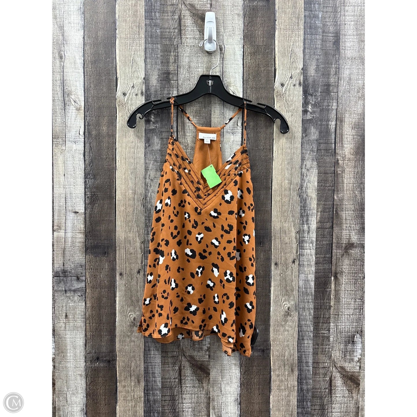 Top Sleeveless By Allison Joy In Animal Print, Size: S