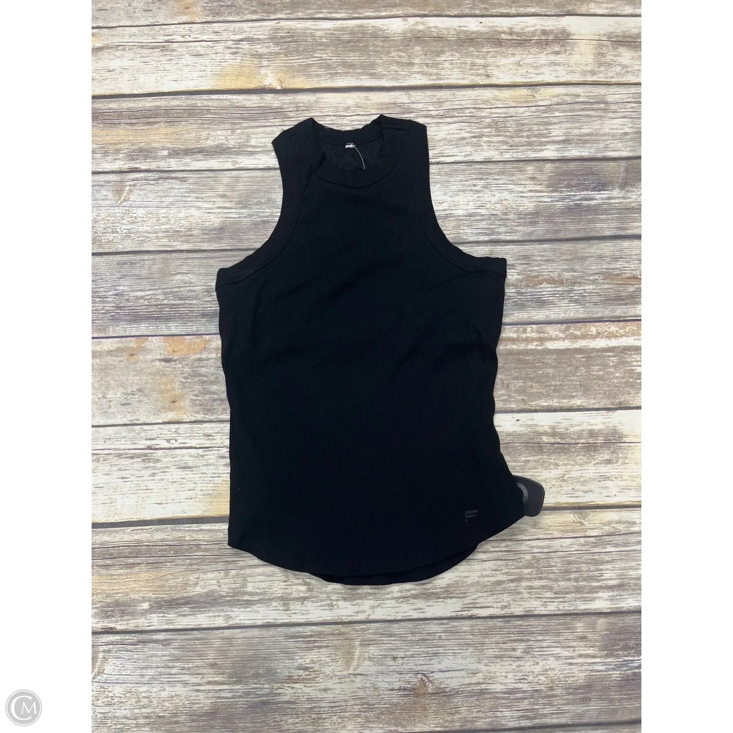 Athletic Tank Top By Fabletics In Black, Size: M