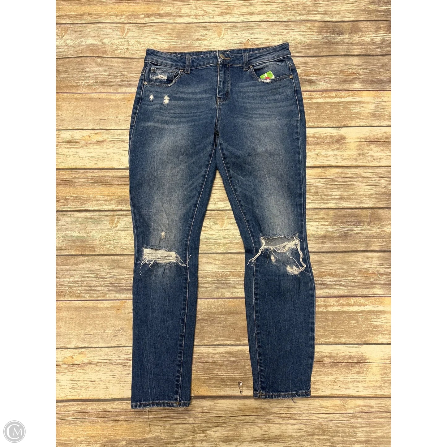 Jeans Skinny By Altard State In Blue Denim, Size: 8