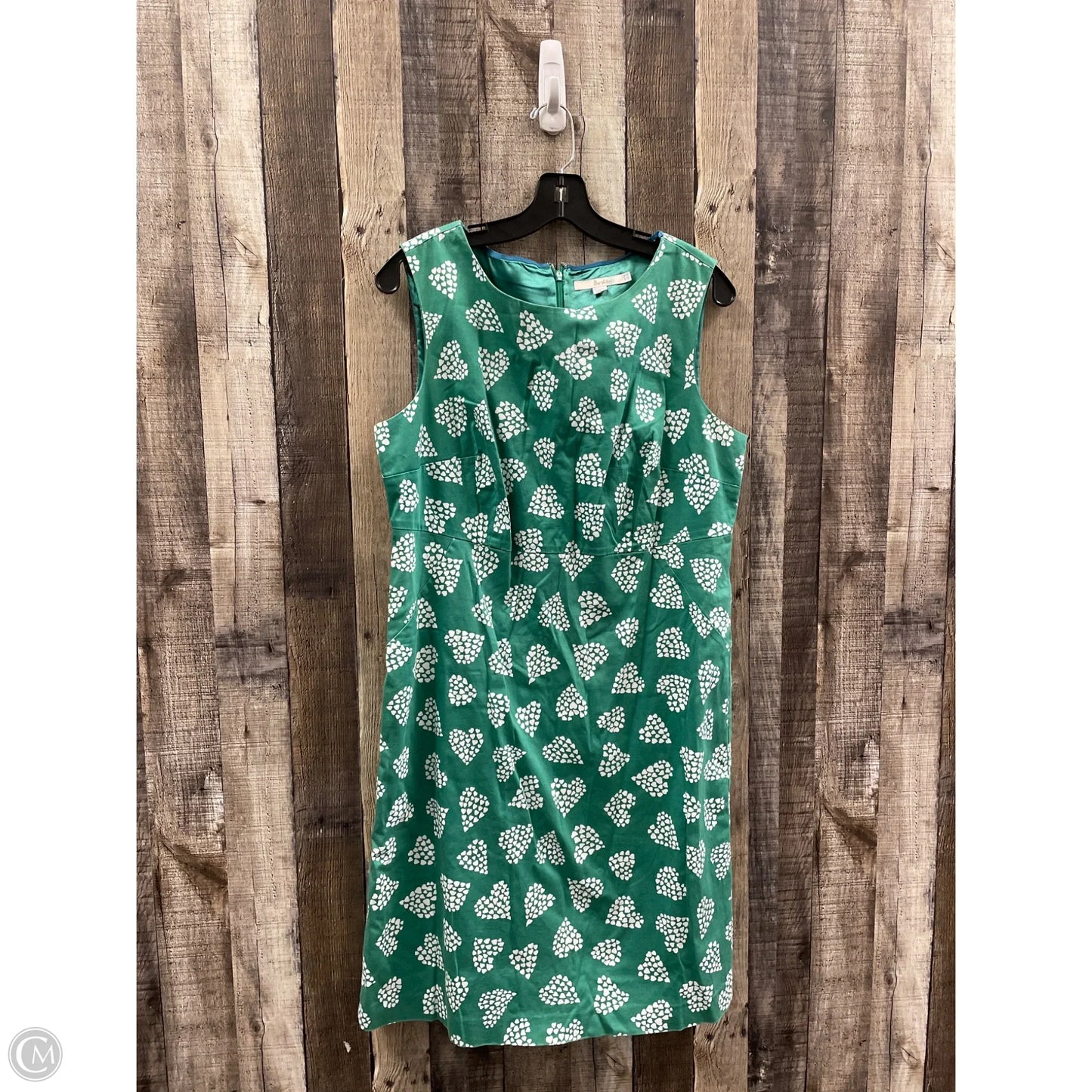 Dress Casual Midi By Boden In Green, Size: L