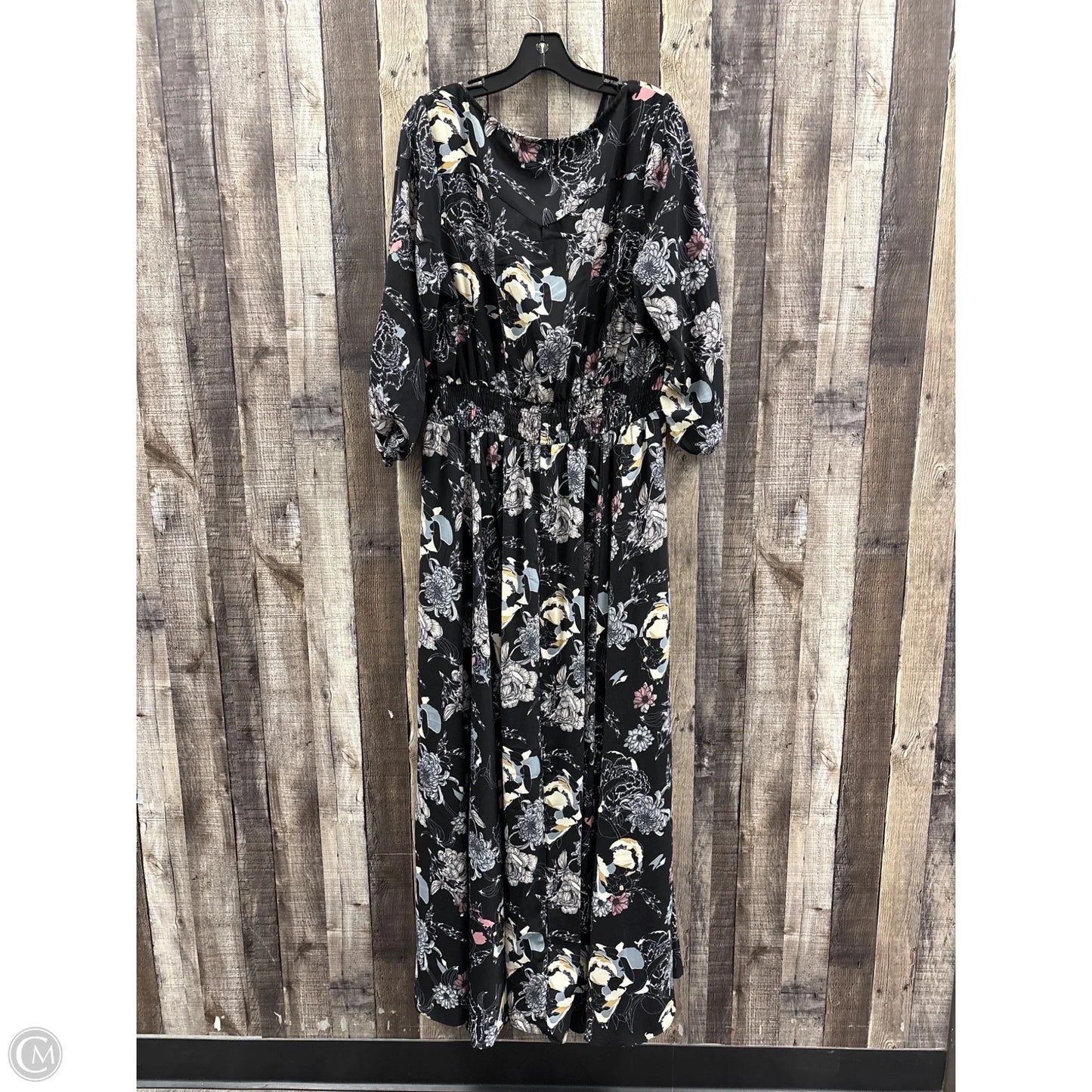 Dress Casual Maxi By City Chic In Black, Size: Xl