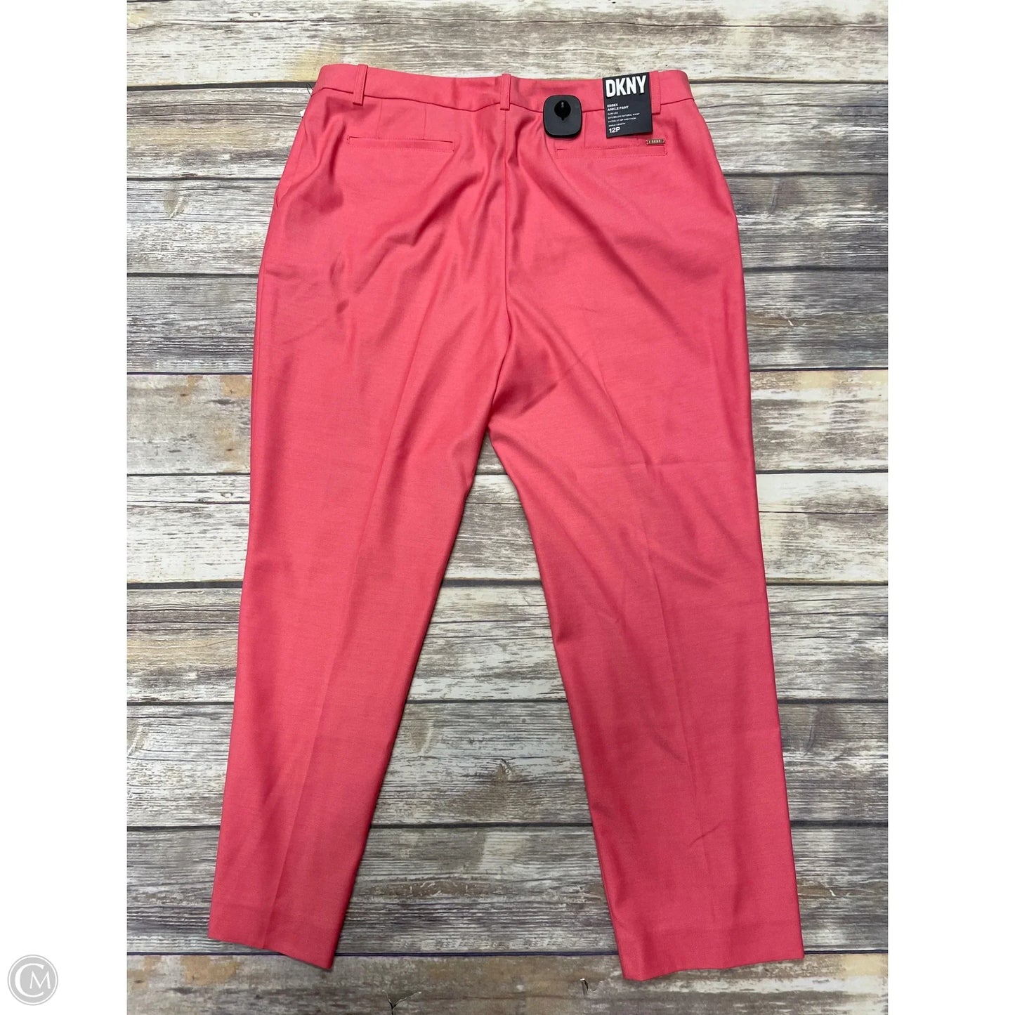 Pants Cropped By Dkny In Coral, Size: 12p