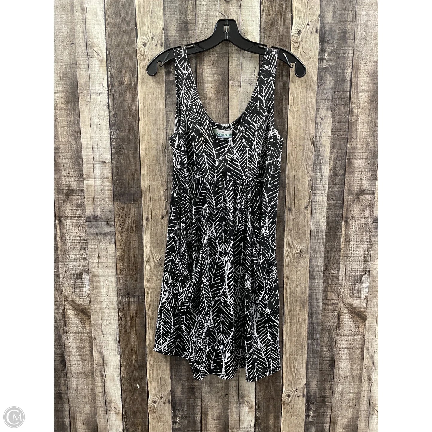 Dress Casual Short By Cme In Black & White, Size: M