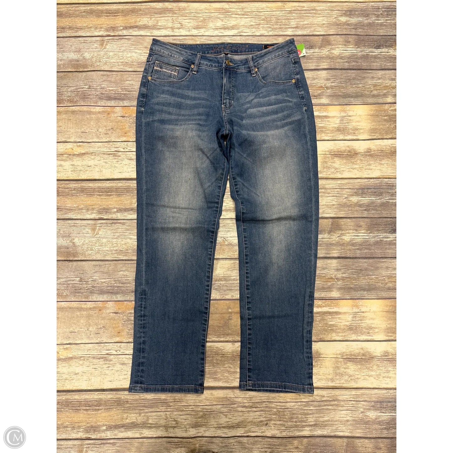 Jeans Boyfriend By Jag In Blue Denim, Size: 12