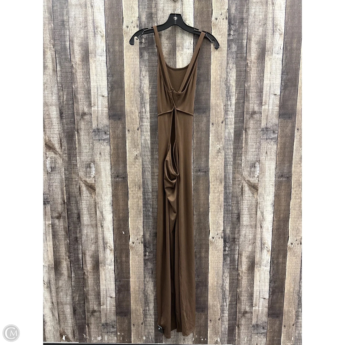 Dress Casual Maxi By Cmf In Brown, Size: M