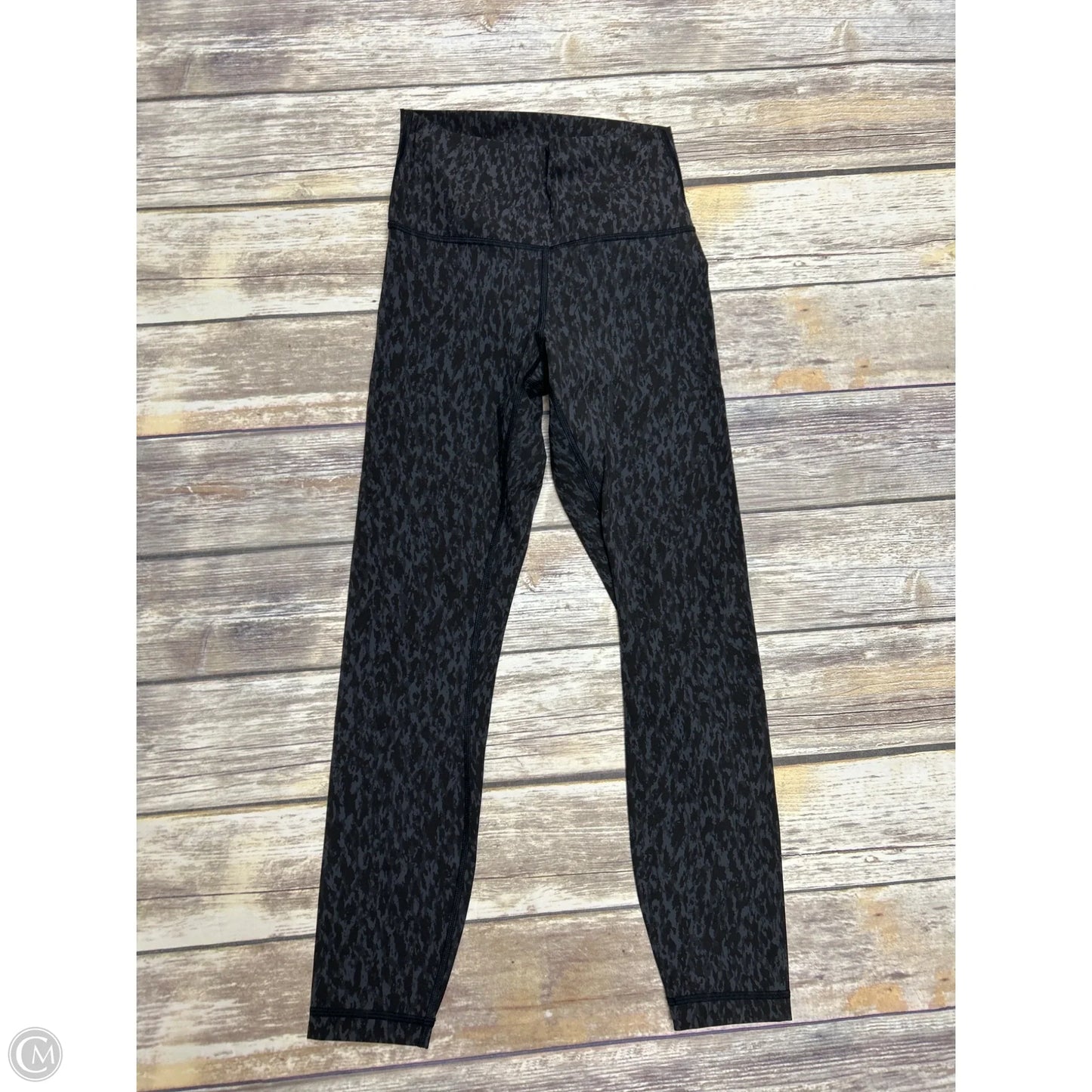 Athletic Leggings By Lululemon In Tie Dye Print, Size: 4
