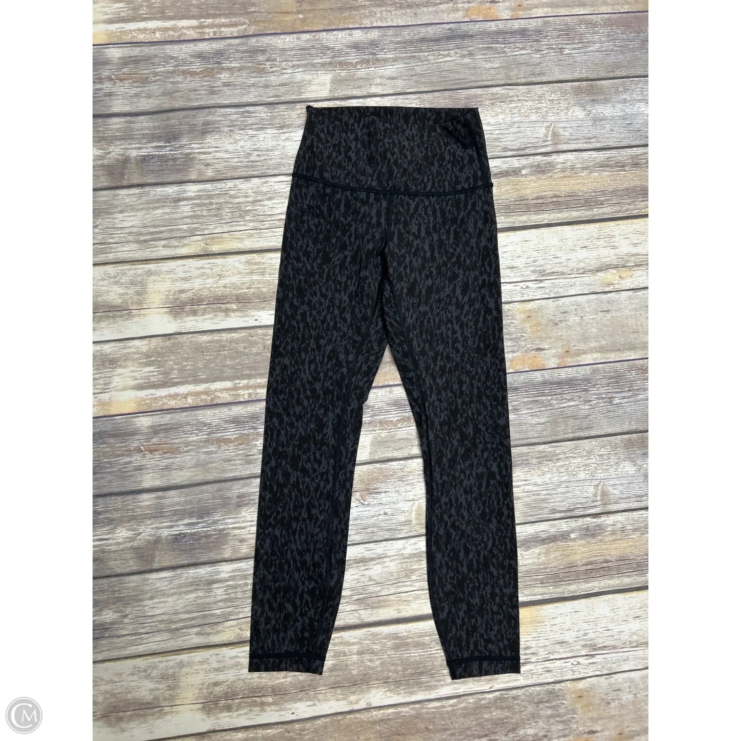 Athletic Leggings By Lululemon In Tie Dye Print, Size: 4
