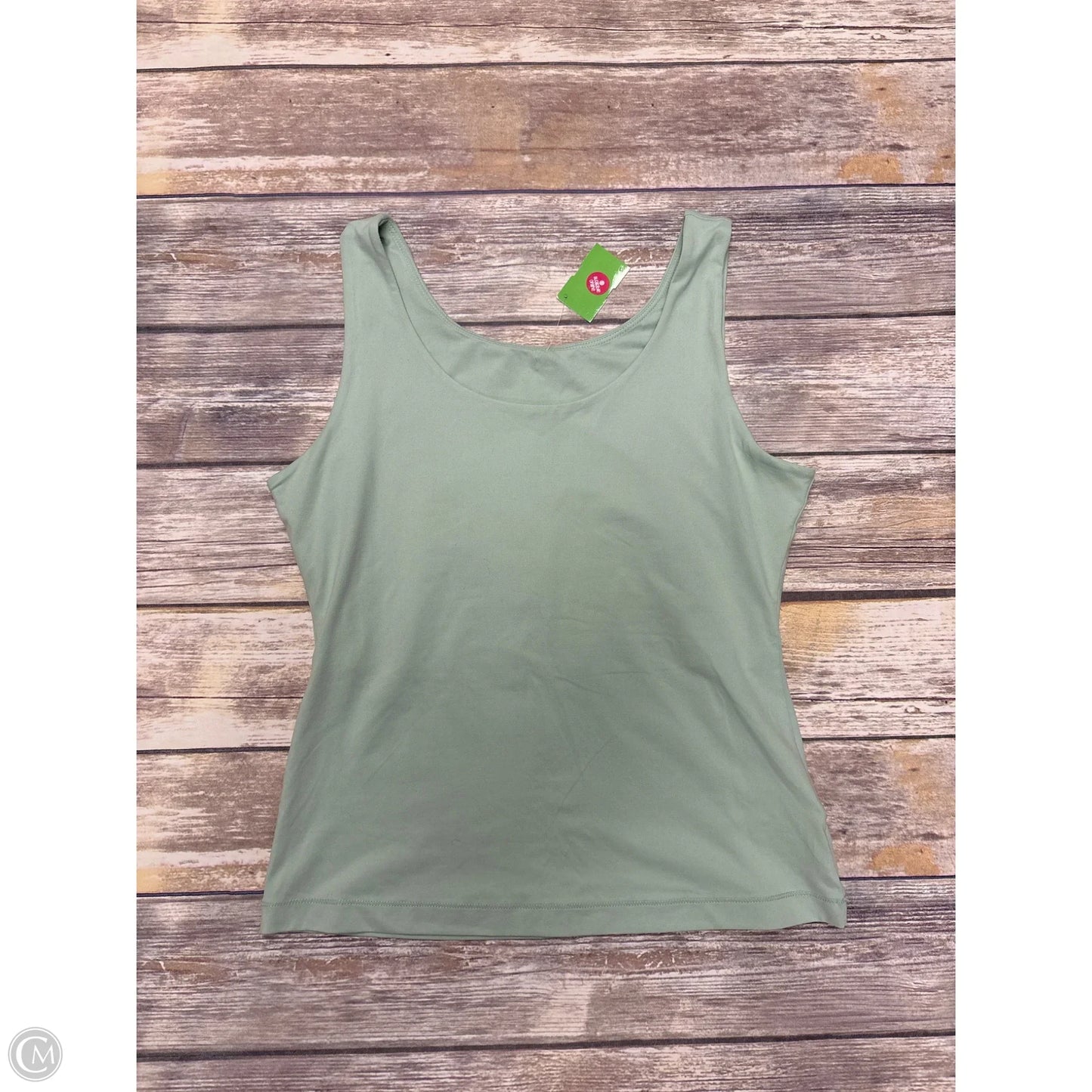 Top Sleeveless Basic By Rae Mode In Green, Size: L