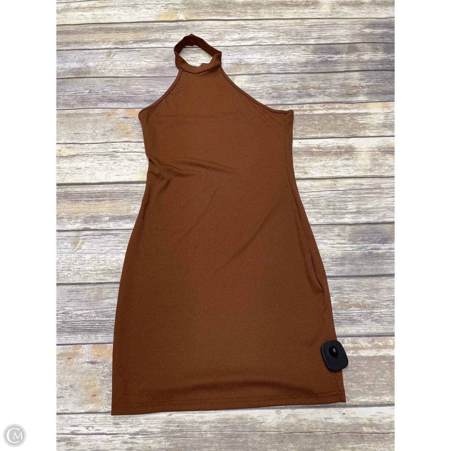 Dress Casual Short By Cmf In Brown, Size: M