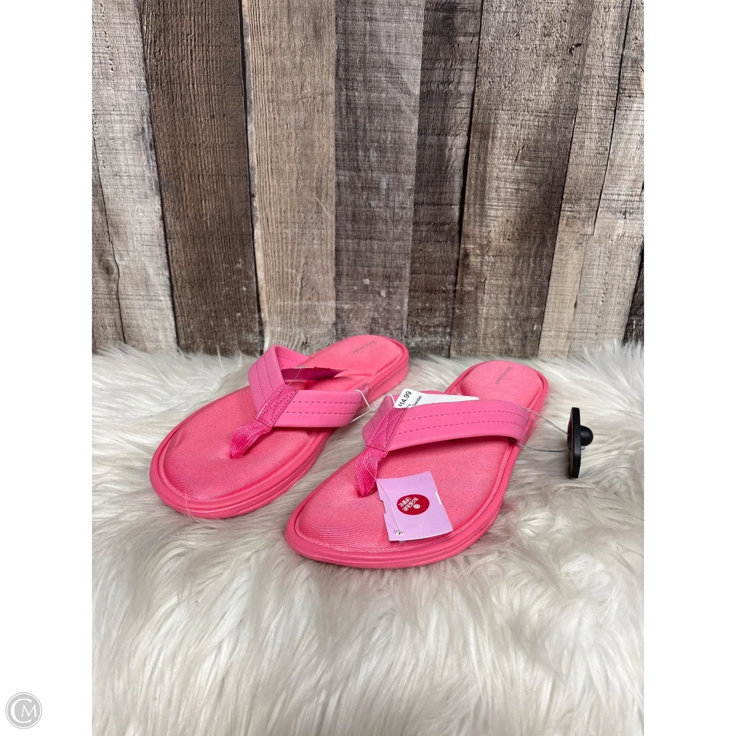 Sandals Flats By Cme In Pink, Size: 9