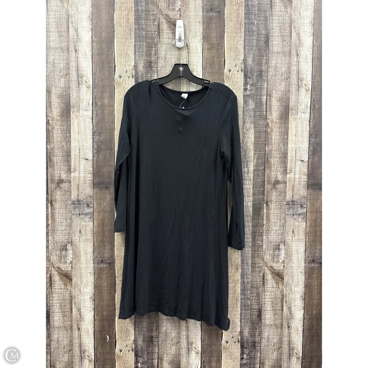 Dress Casual Midi By Old Navy In Black, Size: M