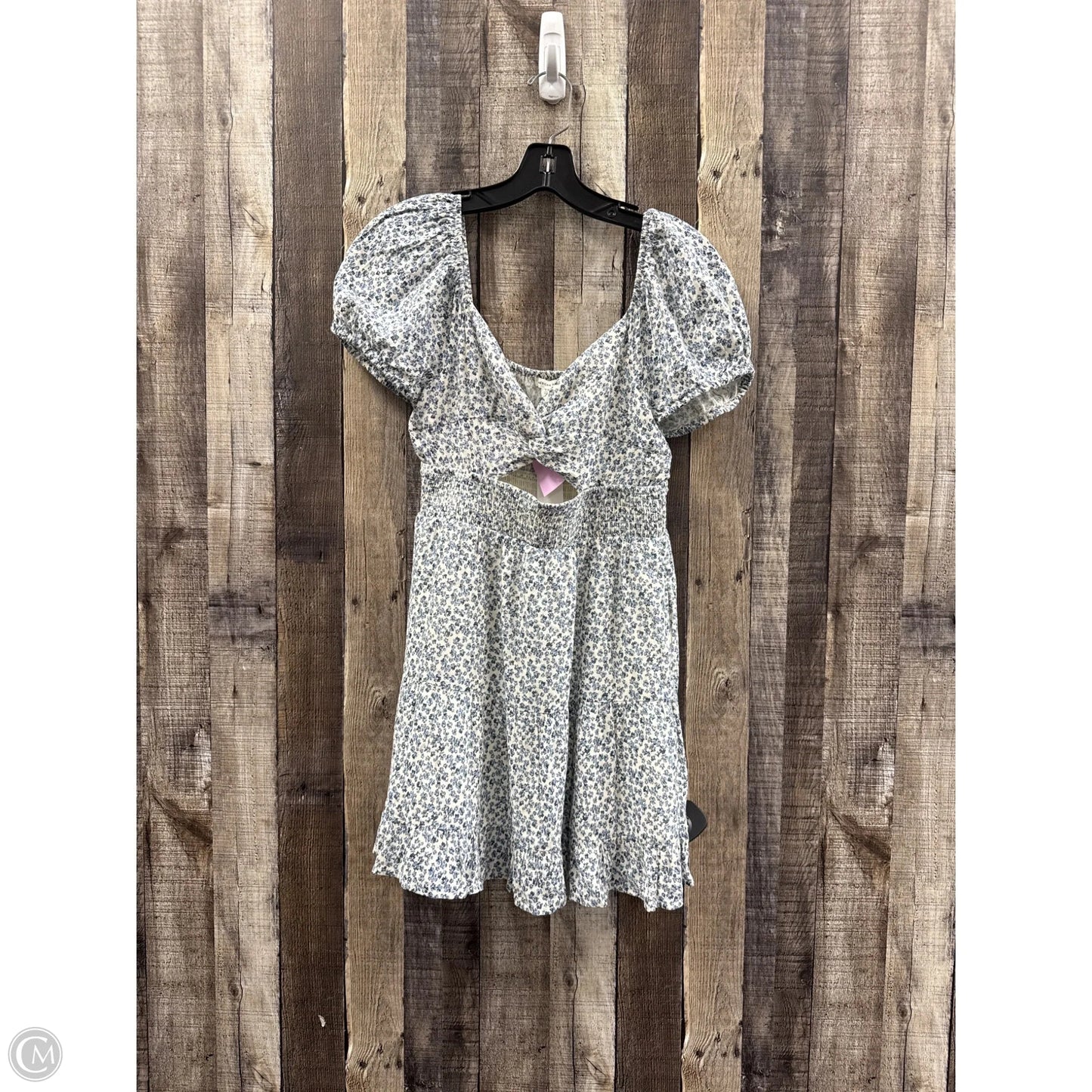 Dress Casual Short By American Eagle In Blue & White, Size: S