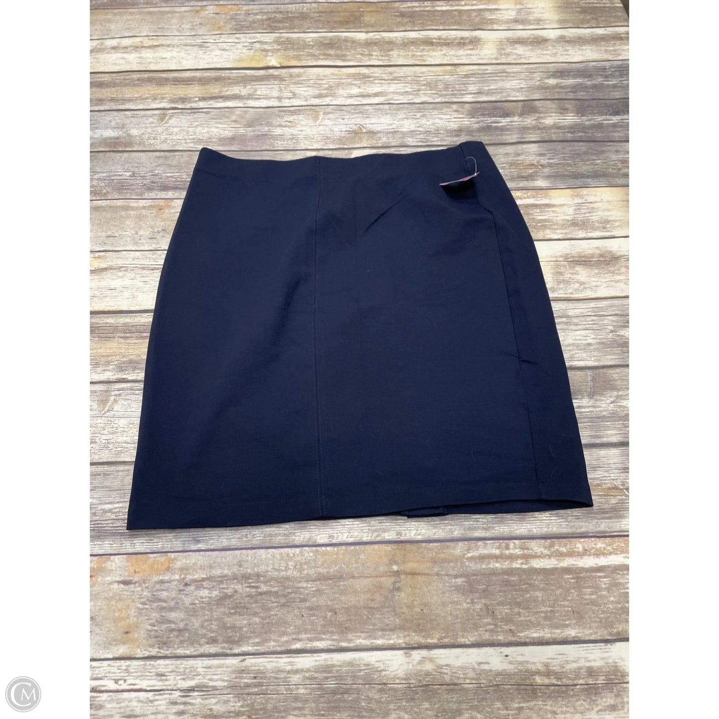 Skirt Midi By Roz And Ali In Navy, Size: 1x